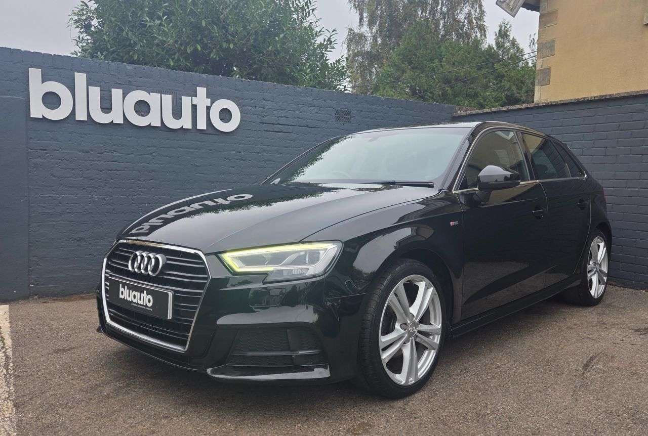 A 2018 AUDI A3 1.5 TFSI CoD 35 S line Sportback 5dr Petrol S Tronic Euro 6 (s/s) (150 ps) A 2018 AUDI A3 1.5 TFSI CoD 35 S line Sportback 5dr Petrol S Tronic Euro 6 (s/s) (150 ps)