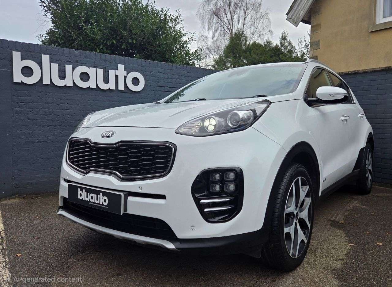 A 2017 KIA SPORTAGE 1.6 T-GDi GT-Line SUV 5dr Petrol Manual AWD Euro 6 (174 bhp) Front+Rear Sen A 2017 KIA SPORTAGE 1.6 T-GDi GT-Line SUV 5dr Petrol Manual AWD Euro 6 (174 bhp) Front+Rear Sen