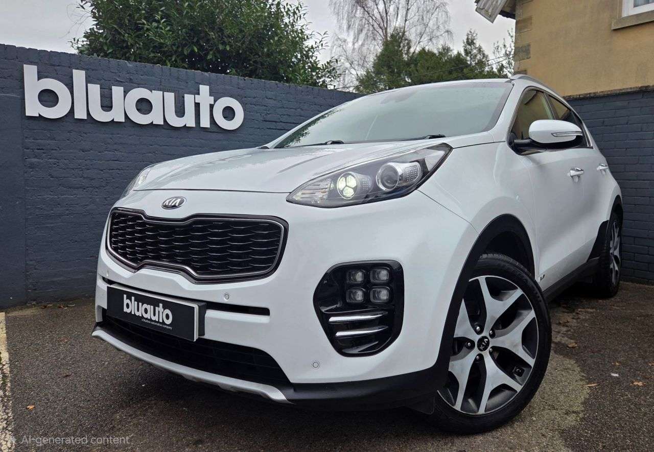 A 2017 KIA SPORTAGE 1.6 T-GDi GT-Line SUV 5dr Petrol Manual AWD Euro 6 (174 bhp) Front+Rear Sen A 2017 KIA SPORTAGE 1.6 T-GDi GT-Line SUV 5dr Petrol Manual AWD Euro 6 (174 bhp) Front+Rear Sen