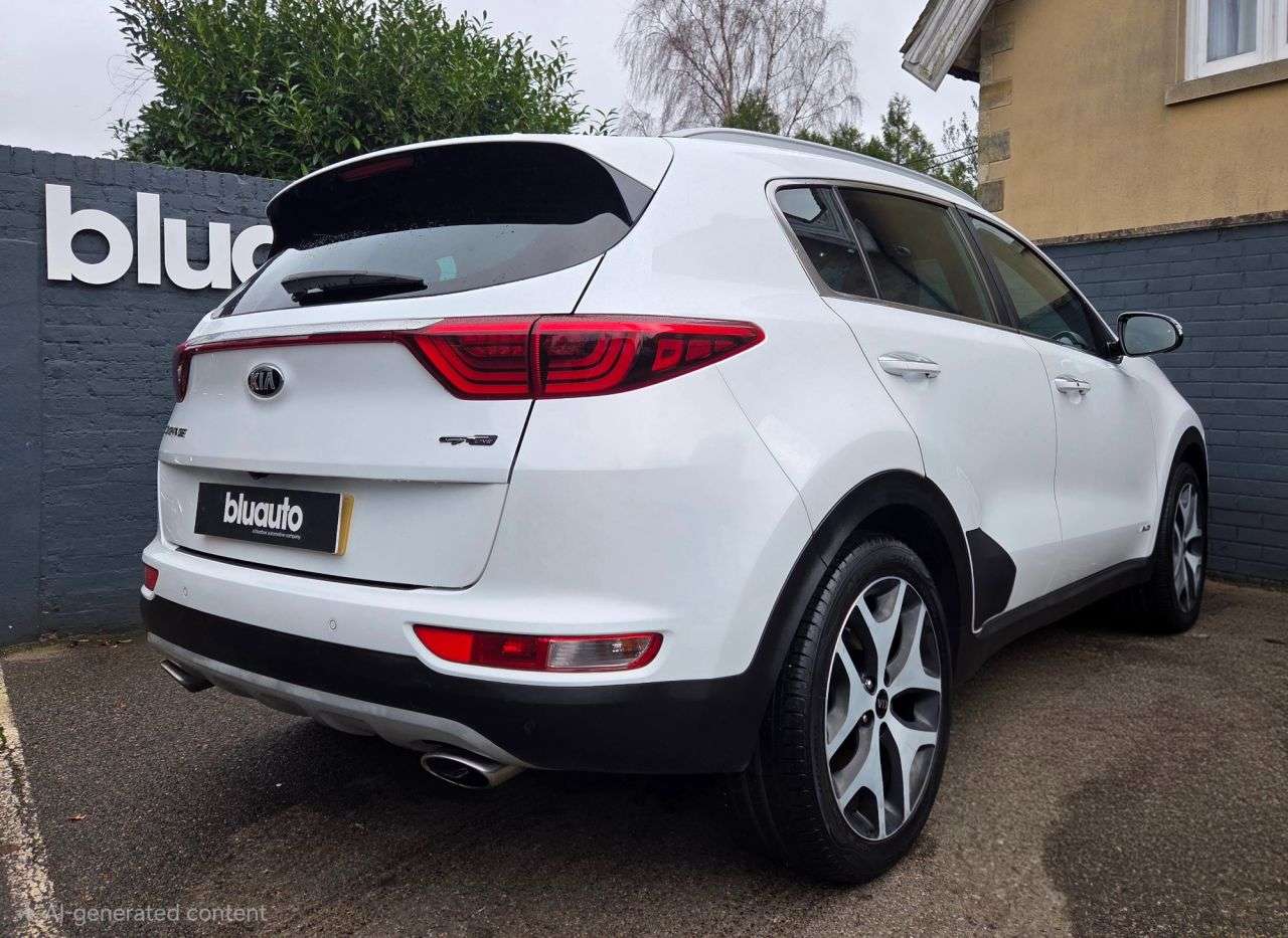 A 2017 KIA SPORTAGE 1.6 T-GDi GT-Line SUV 5dr Petrol Manual AWD Euro 6 (174 bhp) Front+Rear Sen A 2017 KIA SPORTAGE 1.6 T-GDi GT-Line SUV 5dr Petrol Manual AWD Euro 6 (174 bhp) Front+Rear Sen