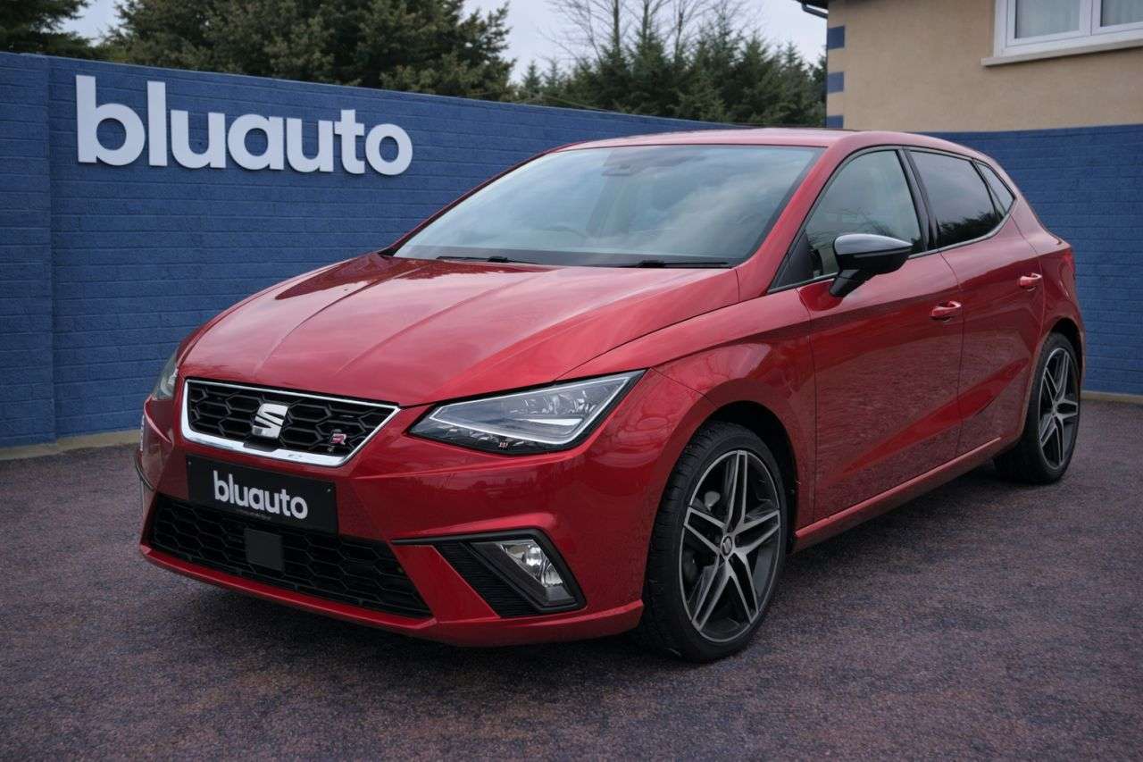 A 2021 SEAT IBIZA 1.0 TSI FR Sport Hatchback 5dr Petrol Manual Euro 6 (s/s) (110 ps) A 2021 SEAT IBIZA 1.0 TSI FR Sport Hatchback 5dr Petrol Manual Euro 6 (s/s) (110 ps)