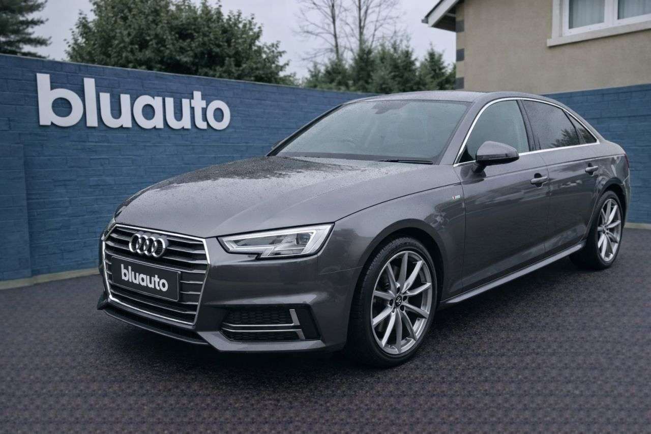 A 2018 AUDI A4 1.4 TFSI S line Saloon 4dr Petrol S Tronic Euro 6 (s/s) (150 ps) A 2018 AUDI A4 1.4 TFSI S line Saloon 4dr Petrol S Tronic Euro 6 (s/s) (150 ps)