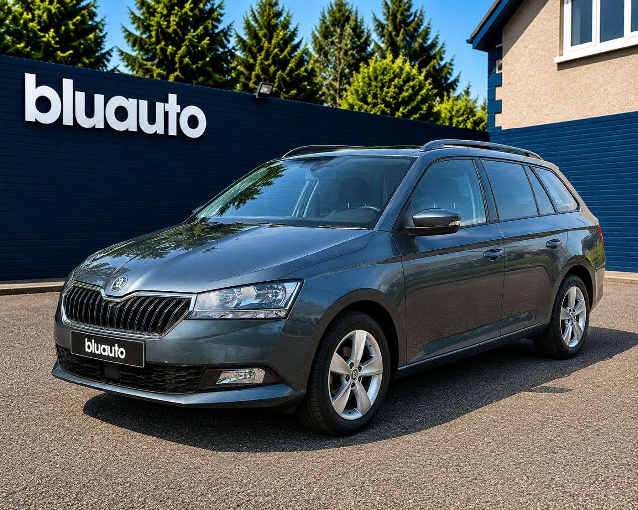 A 2019 SKODA FABIA 1.0 TSI SE L Estate 5dr Petrol DSG Euro 6 (s/s) (110 ps) A 2019 SKODA FABIA 1.0 TSI SE L Estate 5dr Petrol DSG Euro 6 (s/s) (110 ps)
