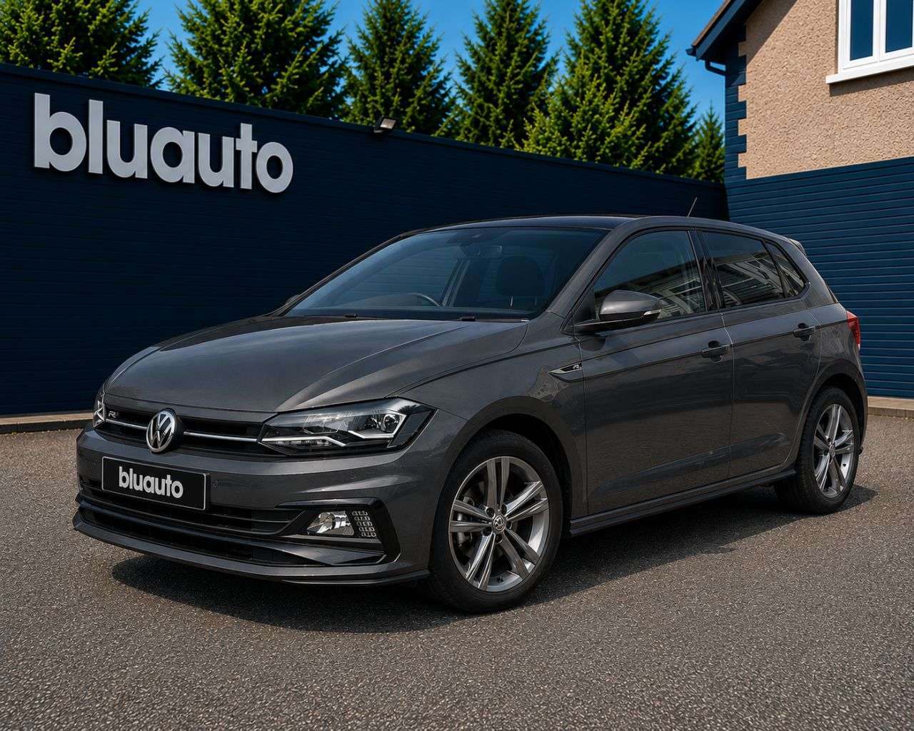 A 2018 VOLKSWAGEN POLO 1.0 TSI R-Line Hatchback 5dr Petrol Manual Euro 6 (s/s) (95 ps) F&R Sensors A 2018 VOLKSWAGEN POLO 1.0 TSI R-Line Hatchback 5dr Petrol Manual Euro 6 (s/s) (95 ps) F&R Sensors