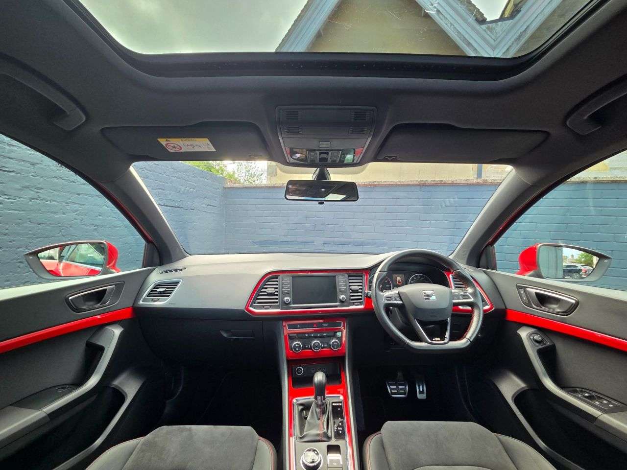 A 2018 SEAT ATECA 2.0 TSI FR SUV 5dr Petrol DSG 4Drive Euro 6 (s/s) (190 ps) Pan Sunroof / Re A 2018 SEAT ATECA 2.0 TSI FR SUV 5dr Petrol DSG 4Drive Euro 6 (s/s) (190 ps) Pan Sunroof / Re