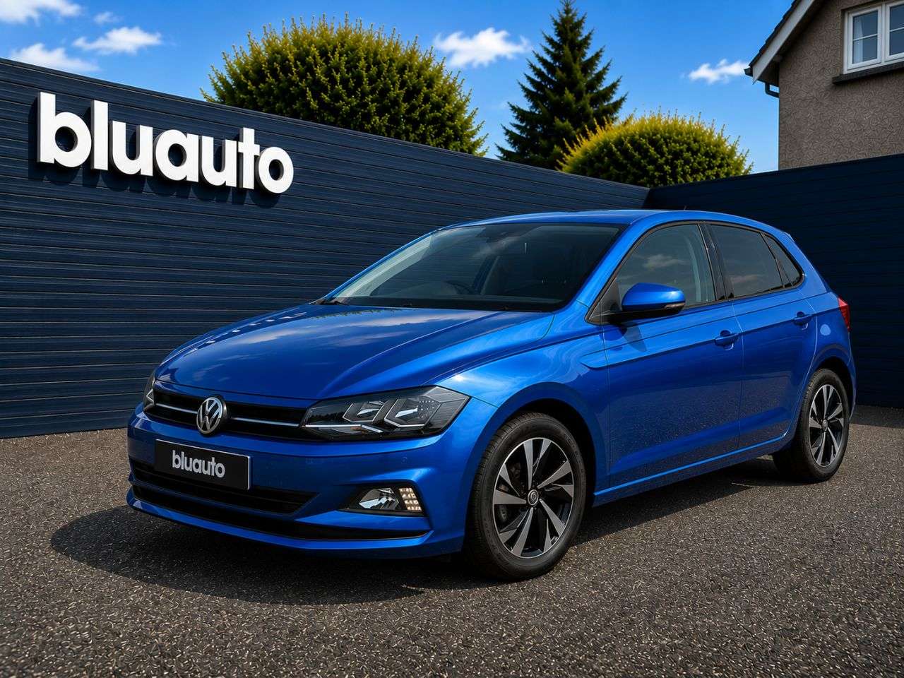 A 2021 VOLKSWAGEN POLO 1.0 EVO Match Hatchback 5dr Petrol Manual Euro 6 (s/s) (80 ps) Front & Rear A 2021 VOLKSWAGEN POLO 1.0 EVO Match Hatchback 5dr Petrol Manual Euro 6 (s/s) (80 ps) Front & Rear
