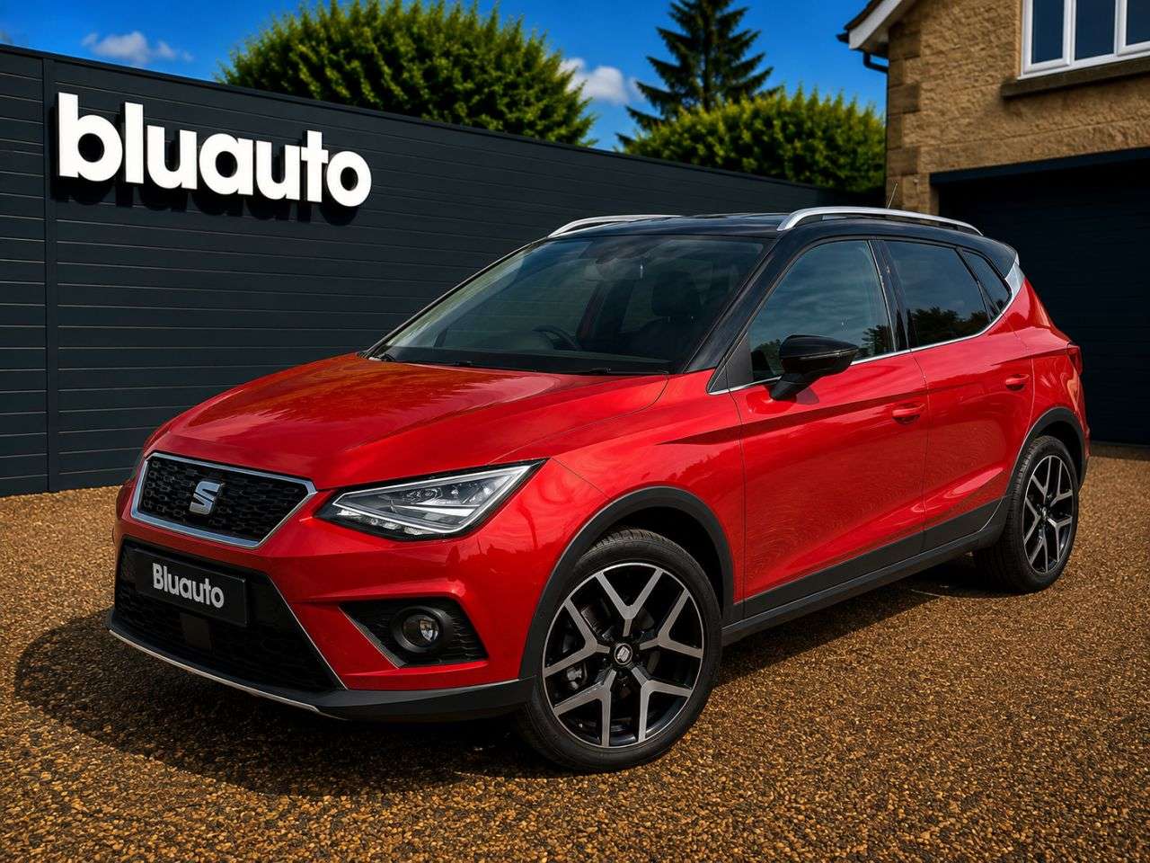 A 2019 SEAT ARONA 1.0 TSI GPF FR Sport SUV 5dr Petrol DSG Euro 6 (s/s) (115 ps) A 2019 SEAT ARONA 1.0 TSI GPF FR Sport SUV 5dr Petrol DSG Euro 6 (s/s) (115 ps)