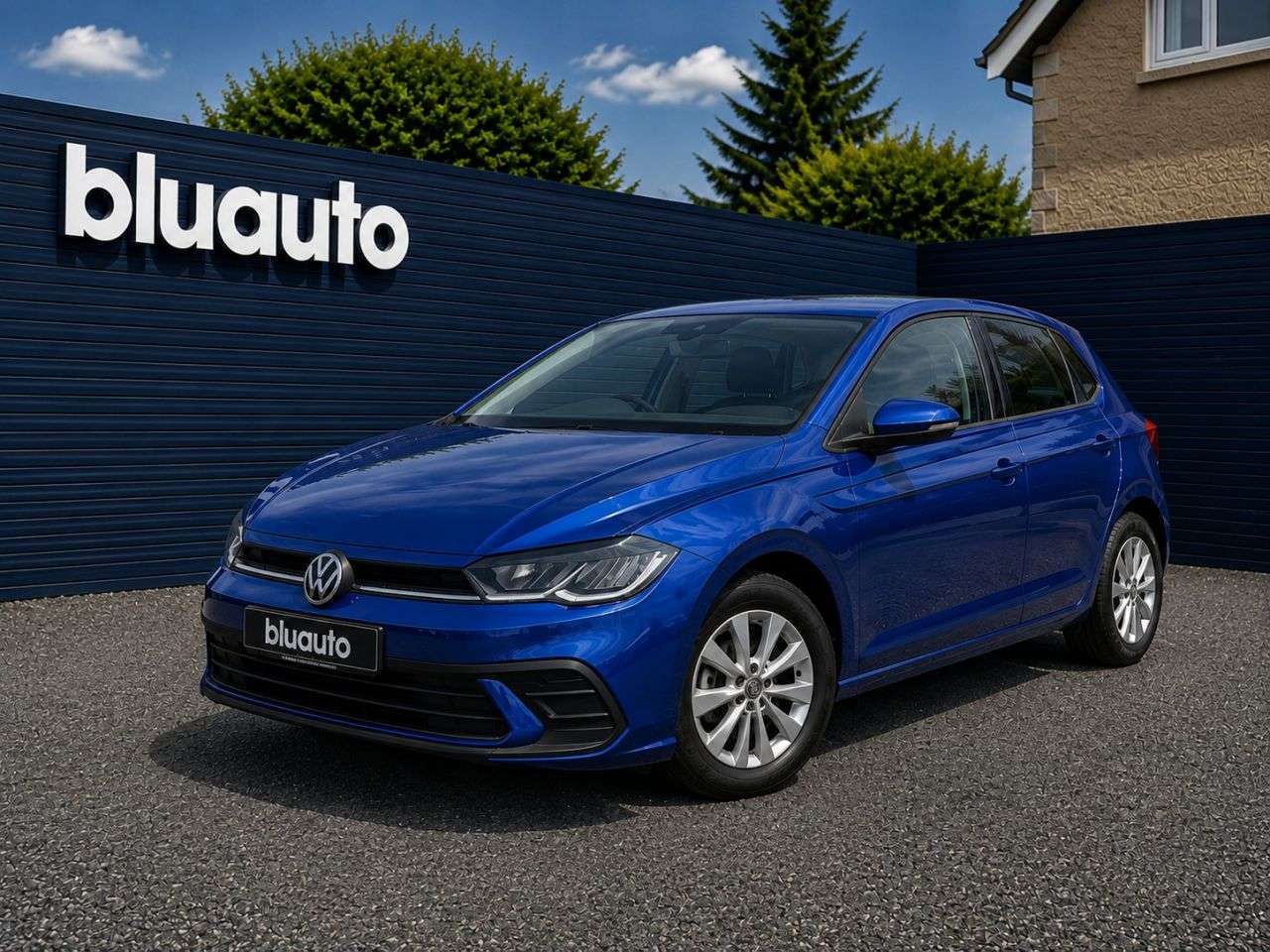 A 2022 VOLKSWAGEN POLO 1.0 TSI Life Hatchback 5dr Petrol DSG Euro 6 (s/s) (95 ps) Front and Rear P A 2022 VOLKSWAGEN POLO 1.0 TSI Life Hatchback 5dr Petrol DSG Euro 6 (s/s) (95 ps) Front and Rear P