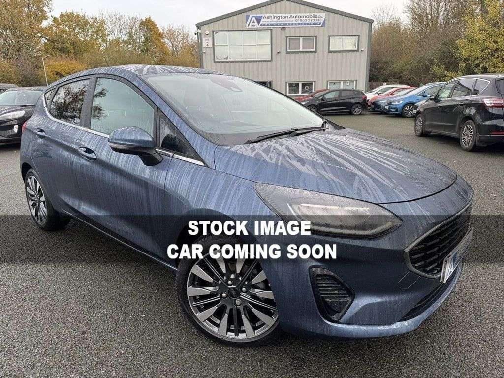 A 2023 FORD FIESTA 1.0 TITANIUM X 100 A 2023 FORD FIESTA 1.0 TITANIUM X 100