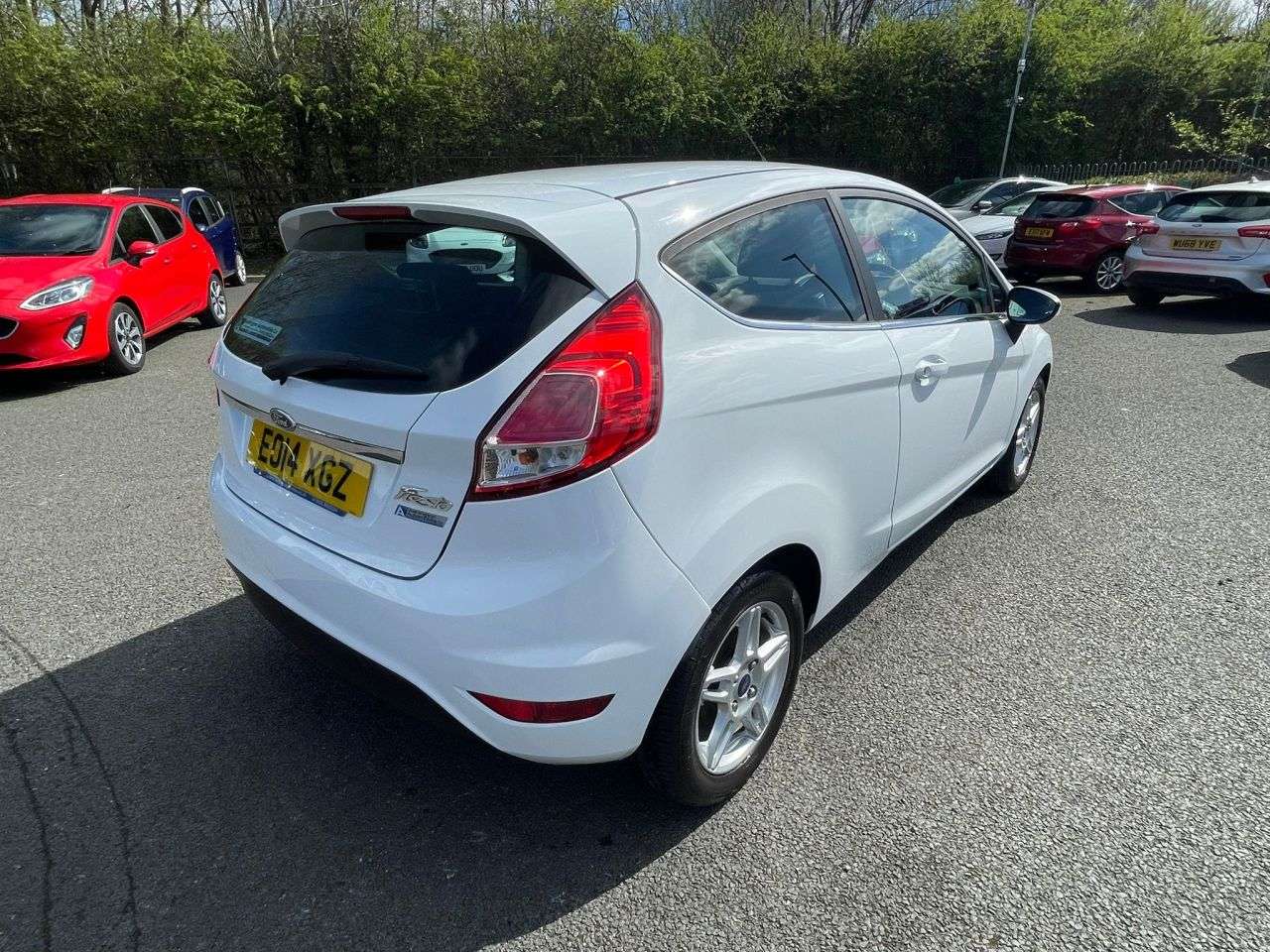 A 2014 FORD FIESTA 1.25 ZETEC 3DR A 2014 FORD FIESTA 1.25 ZETEC 3DR