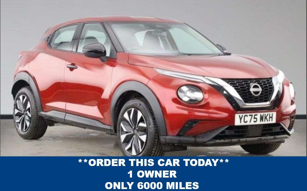 A 2025 NISSAN JUKE 1.0 DIG-T Acenta Premium SUV 5dr Petrol Manual Euro 6 (s/s) (114 ps) A 2025 NISSAN JUKE 1.0 DIG-T Acenta Premium SUV 5dr Petrol Manual Euro 6 (s/s) (114 ps)