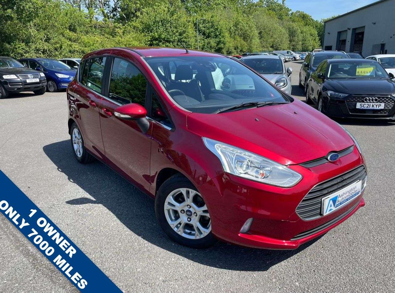 A 2017 FORD B-MAX 1.0 ZETEC NAVIGATOR 100 A 2017 FORD B-MAX 1.0 ZETEC NAVIGATOR 100
