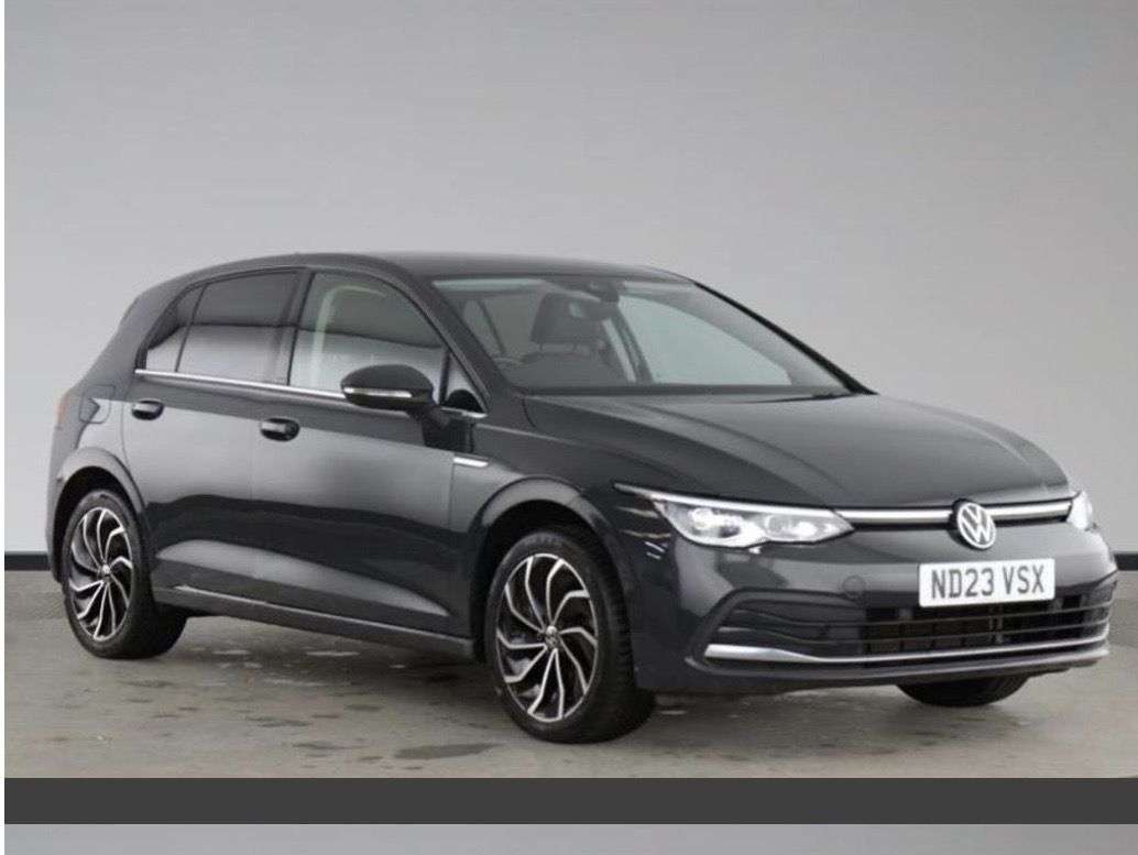 A 2023 VOLKSWAGEN GOLF 1.5 TSI Style Edition Hatchback 5dr Petrol Manual Euro 6 (s/s) (150 ps) A 2023 VOLKSWAGEN GOLF 1.5 TSI Style Edition Hatchback 5dr Petrol Manual Euro 6 (s/s) (150 ps)