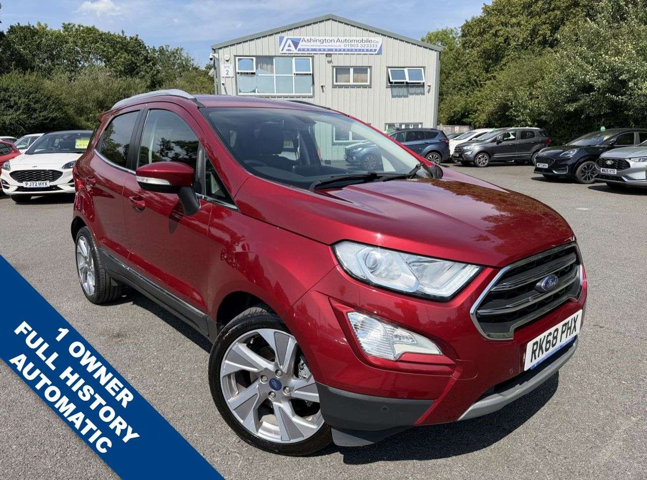 A 2018 FORD ECOSPORT 1.0 TITANIUM AUTOMATIC 125 A 2018 FORD ECOSPORT 1.0 TITANIUM AUTOMATIC 125