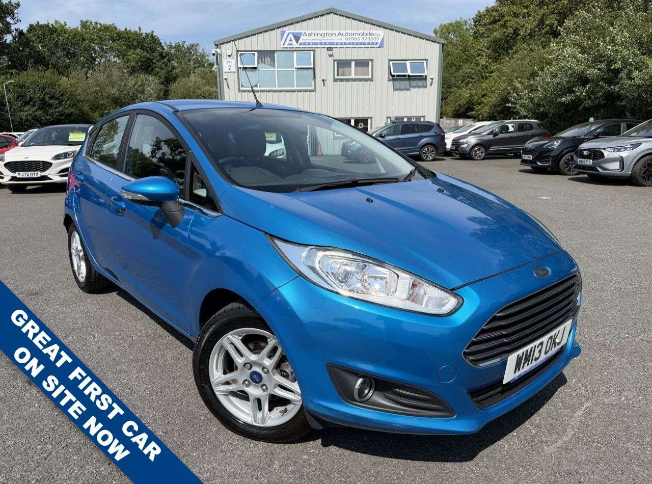 A 2013 FORD FIESTA 1.0 ZETEC 100 A 2013 FORD FIESTA 1.0 ZETEC 100