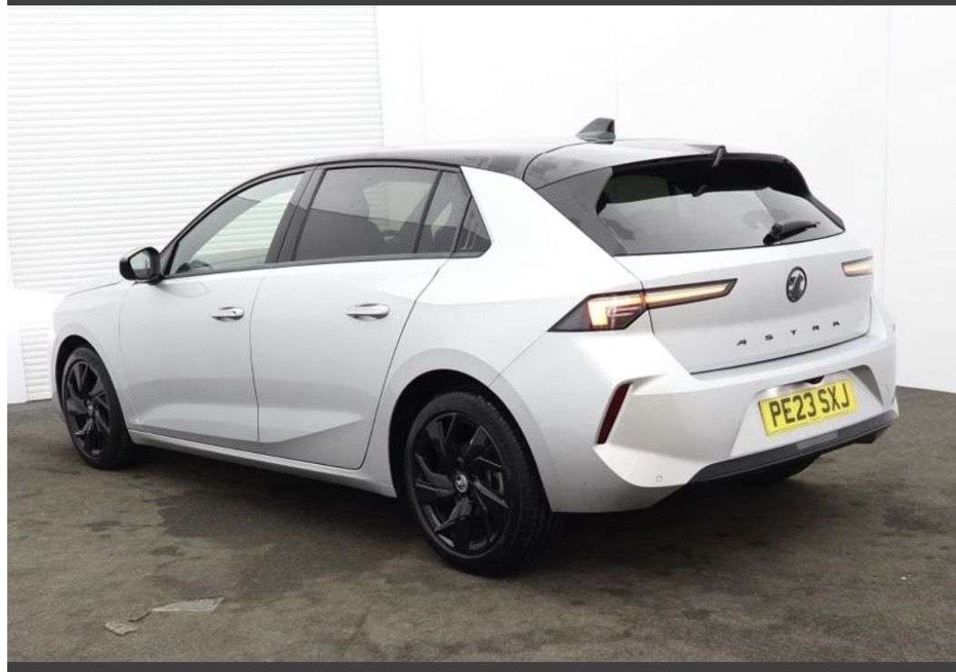 A 2023 VAUXHALL ASTRA 1.2 Turbo GS Hatchback 5dr Petrol Auto Euro 6 (s/s) (130 ps) A 2023 VAUXHALL ASTRA 1.2 Turbo GS Hatchback 5dr Petrol Auto Euro 6 (s/s) (130 ps)