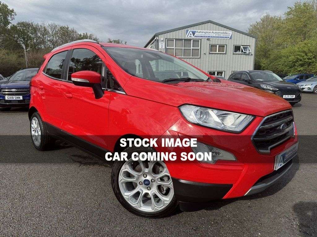 A 2019 FORD ECOSPORT 1.0 TITANIUM 125 SUV A 2019 FORD ECOSPORT 1.0 TITANIUM 125 SUV