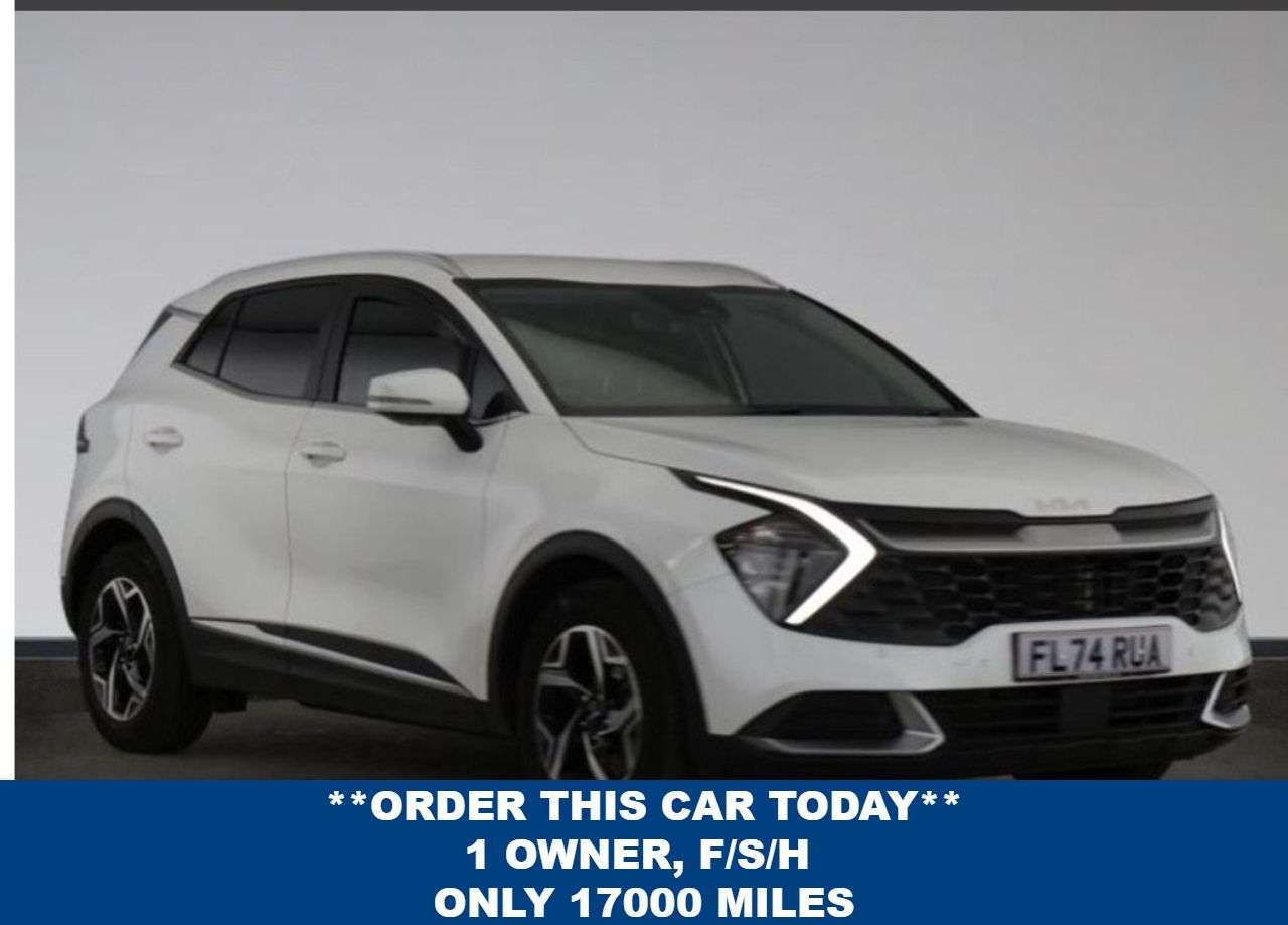 A 2024 KIA SPORTAGE 1.6 T-GDi MHEV 2 SUV 5dr Petrol Hybrid Manual Euro 6 (s/s) (157 bhp) A 2024 KIA SPORTAGE 1.6 T-GDi MHEV 2 SUV 5dr Petrol Hybrid Manual Euro 6 (s/s) (157 bhp)