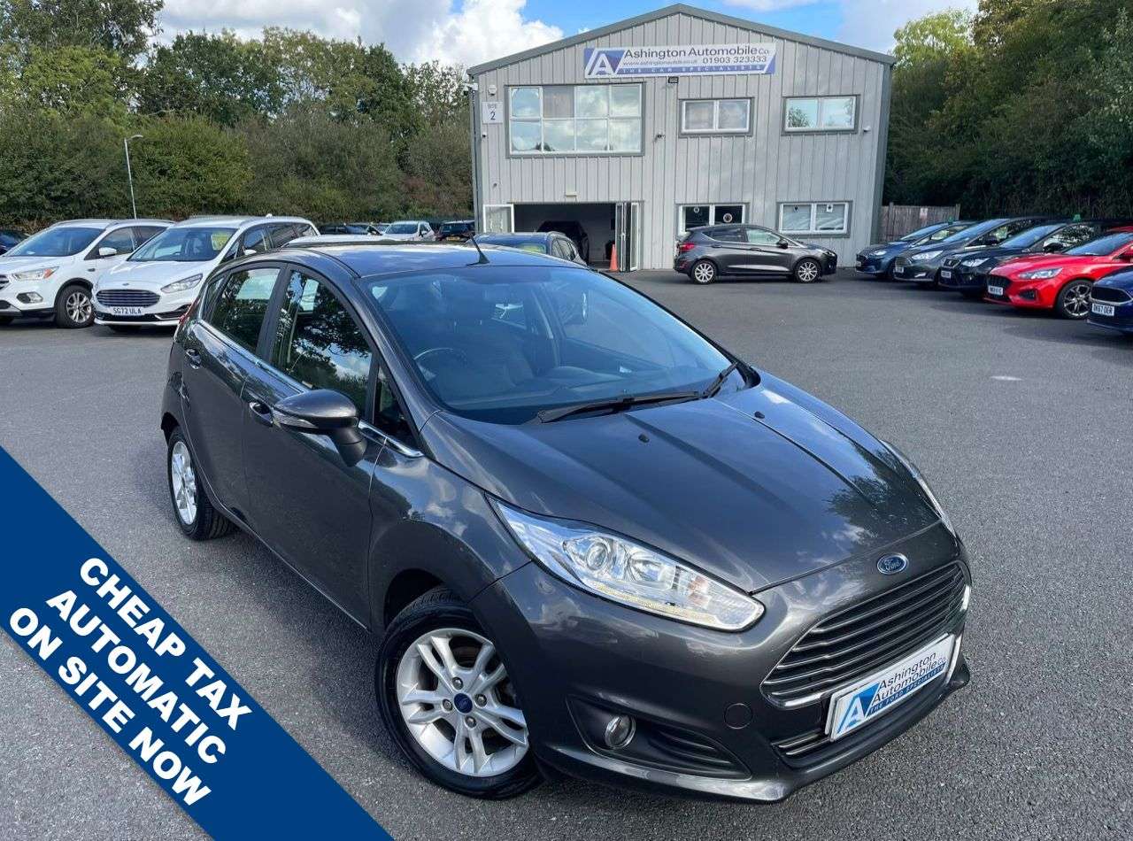 A 2016 FORD FIESTA 1.0 ZETEC AUTOMATIC 100 A 2016 FORD FIESTA 1.0 ZETEC AUTOMATIC 100