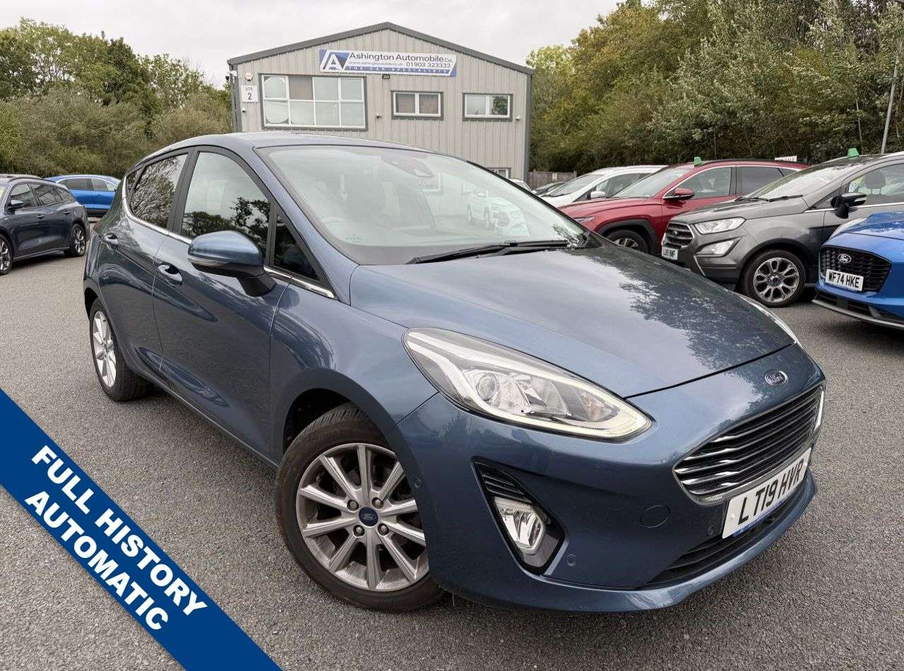 A 2019 FORD FIESTA 1.0 TITANIUM AUTOMATIC 100 A 2019 FORD FIESTA 1.0 TITANIUM AUTOMATIC 100