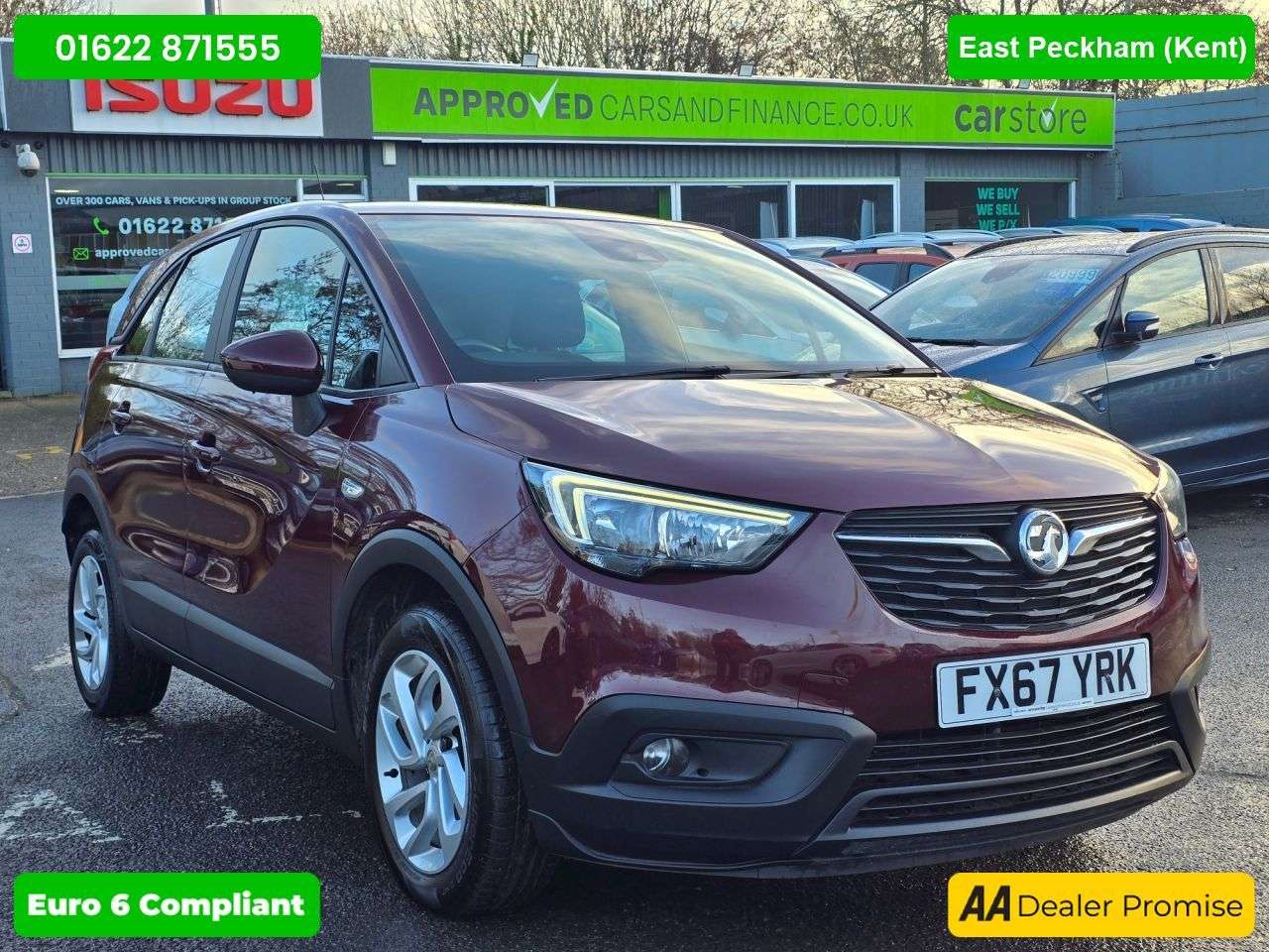 A 2017 VAUXHALL CROSSLAND X SE ECOTEC S/S A 2017 VAUXHALL CROSSLAND X SE ECOTEC S/S