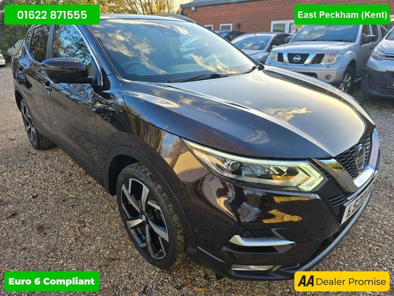 A 2020 NISSAN QASHQAI 1.3 DIG-T Tekna in black with 28,400 miles, 1 owner, full service history. A 2020 NISSAN QASHQAI 1.3 DIG-T Tekna in black with 28,400 miles, 1 owner, full service history.