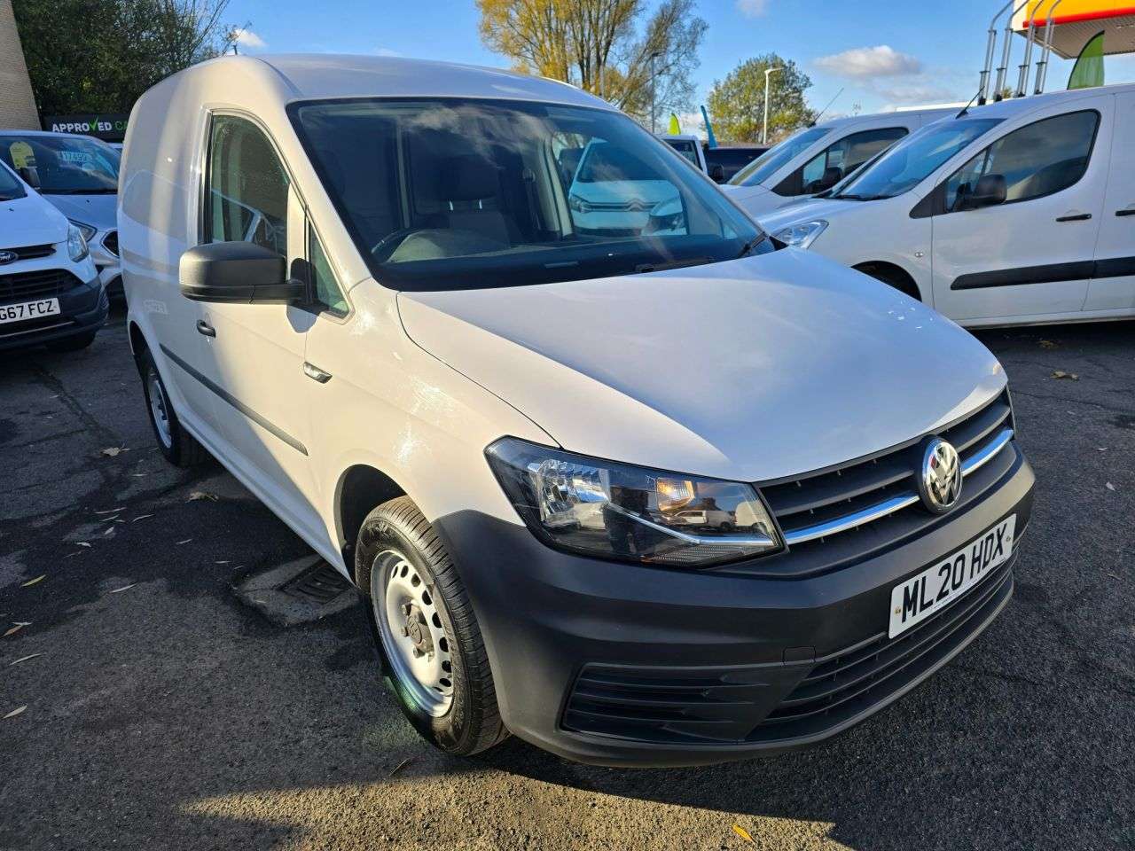 A 2020 VOLKSWAGEN CADDY 1.0 TSI C20 Startline White, 70,200 miles, 1 owner, Euro 6 petrol panel van A 2020 VOLKSWAGEN CADDY 1.0 TSI C20 Startline White, 70,200 miles, 1 owner, Euro 6 petrol panel van