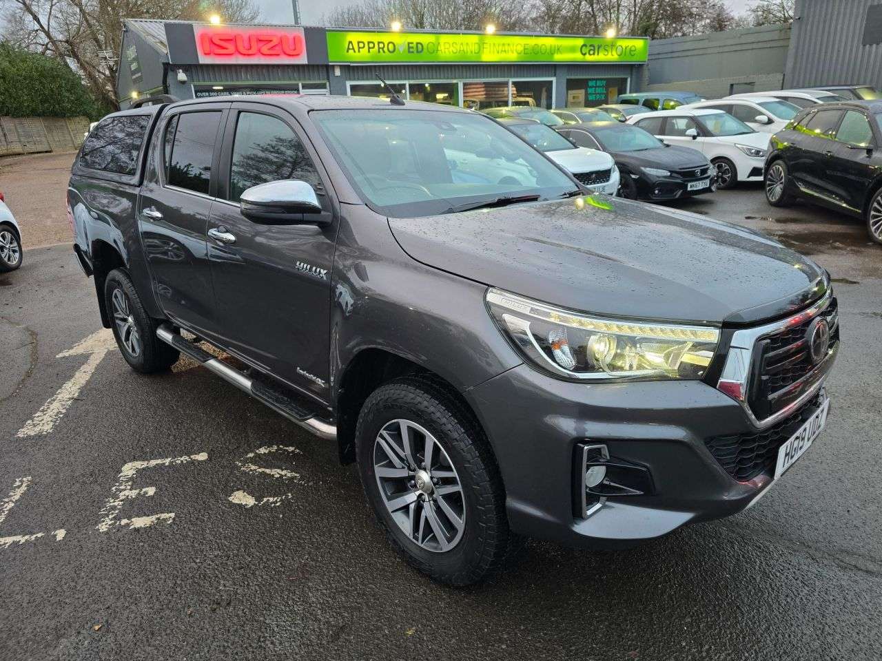 A 2019 TOYOTA HI-LUX 2.4 D-4D Invincible X Grey, 72,800 miles, 1 owner, ULEZ Euro 6 diesel 4WD d A 2019 TOYOTA HI-LUX 2.4 D-4D Invincible X Grey, 72,800 miles, 1 owner, ULEZ Euro 6 diesel 4WD d