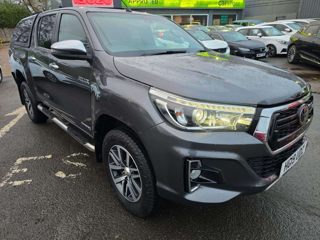 A 2019 TOYOTA HI-LUX 2.4 D-4D Invincible X Grey, 72,800 miles, 1 owner, ULEZ Euro 6 diesel 4WD d A 2019 TOYOTA HI-LUX 2.4 D-4D Invincible X Grey, 72,800 miles, 1 owner, ULEZ Euro 6 diesel 4WD d