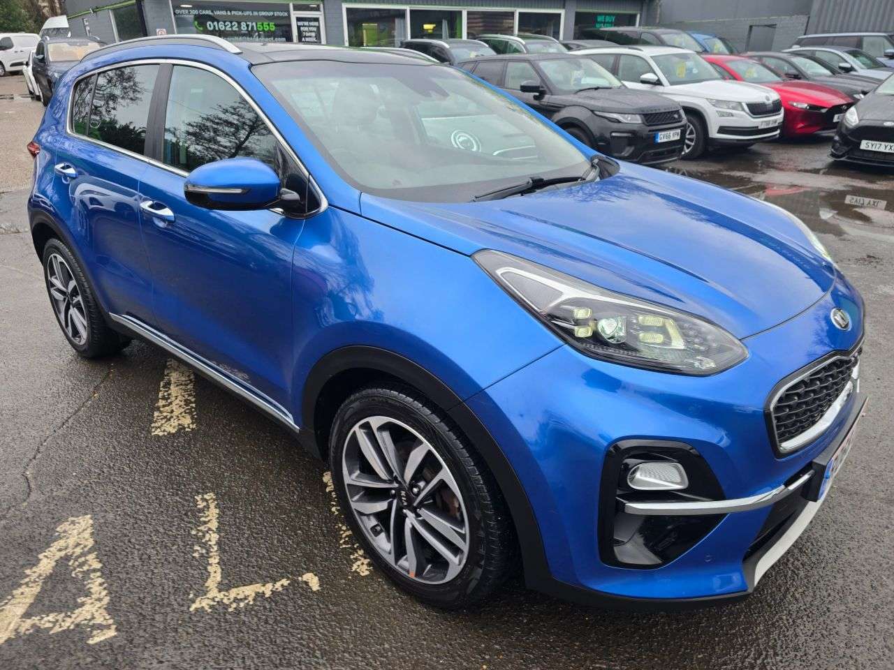 A 2018 KIA SPORTAGE 1.6 CRDi 4 SUV 5DR Blue, 69,000 miles, 3 owners, full service history, ULEZ A 2018 KIA SPORTAGE 1.6 CRDi 4 SUV 5DR Blue, 69,000 miles, 3 owners, full service history, ULEZ