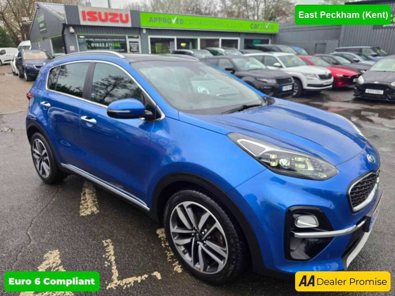 A 2018 KIA SPORTAGE 1.6 CRDi 4 SUV 5DR Blue, 69,000 miles, 3 owners, full service history, ULEZ A 2018 KIA SPORTAGE 1.6 CRDi 4 SUV 5DR Blue, 69,000 miles, 3 owners, full service history, ULEZ