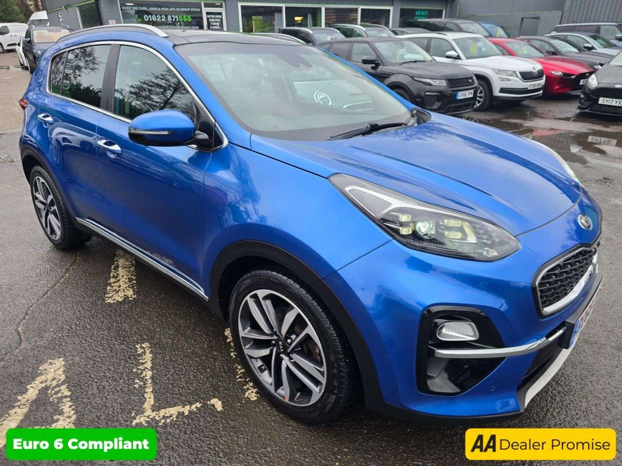 A 2018 KIA SPORTAGE 1.6 CRDi 4 SUV 5DR Blue, 69,000 miles, 3 owners, full service history, ULEZ A 2018 KIA SPORTAGE 1.6 CRDi 4 SUV 5DR Blue, 69,000 miles, 3 owners, full service history, ULEZ