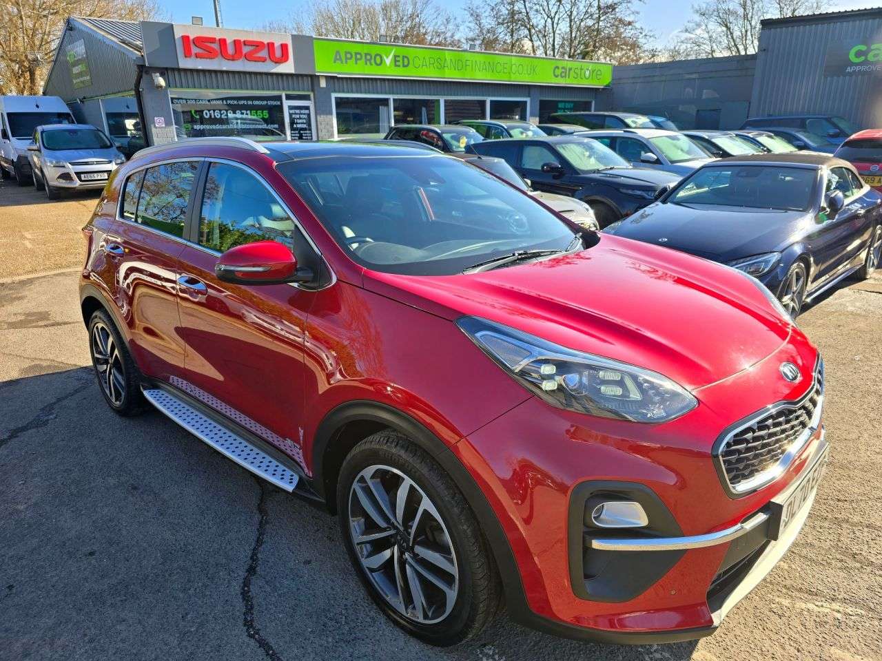 A 2021 KIA SPORTAGE 1.6 T-GDI 3 SUV Red, 37,000 miles, 2 owners, full service history, ULEZ Eur A 2021 KIA SPORTAGE 1.6 T-GDI 3 SUV Red, 37,000 miles, 2 owners, full service history, ULEZ Eur