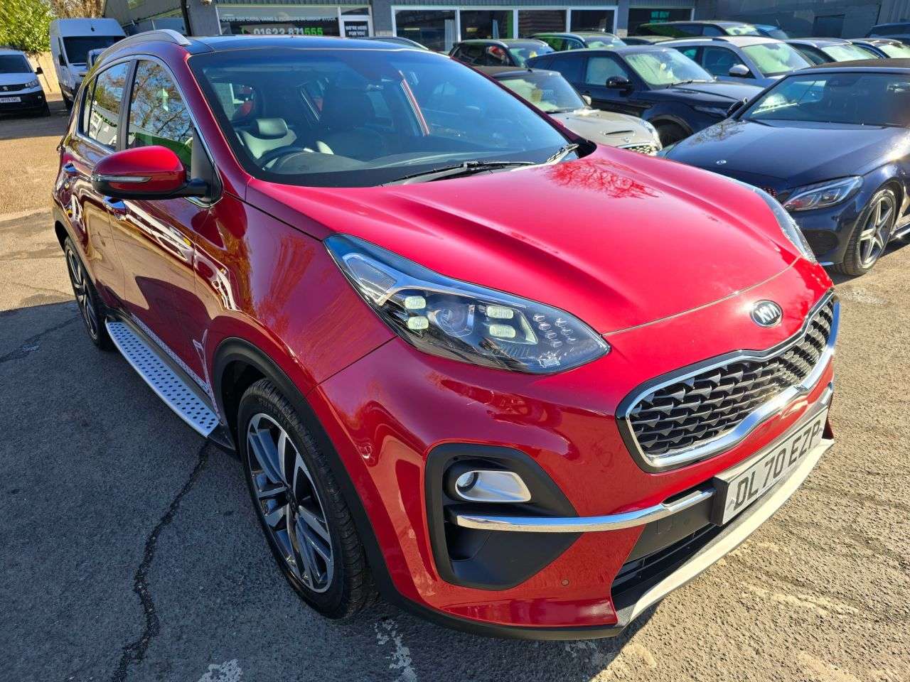 A 2021 KIA SPORTAGE 1.6 T-GDI 3 SUV Red, 37,000 miles, 2 owners, full service history, ULEZ Eur A 2021 KIA SPORTAGE 1.6 T-GDI 3 SUV Red, 37,000 miles, 2 owners, full service history, ULEZ Eur