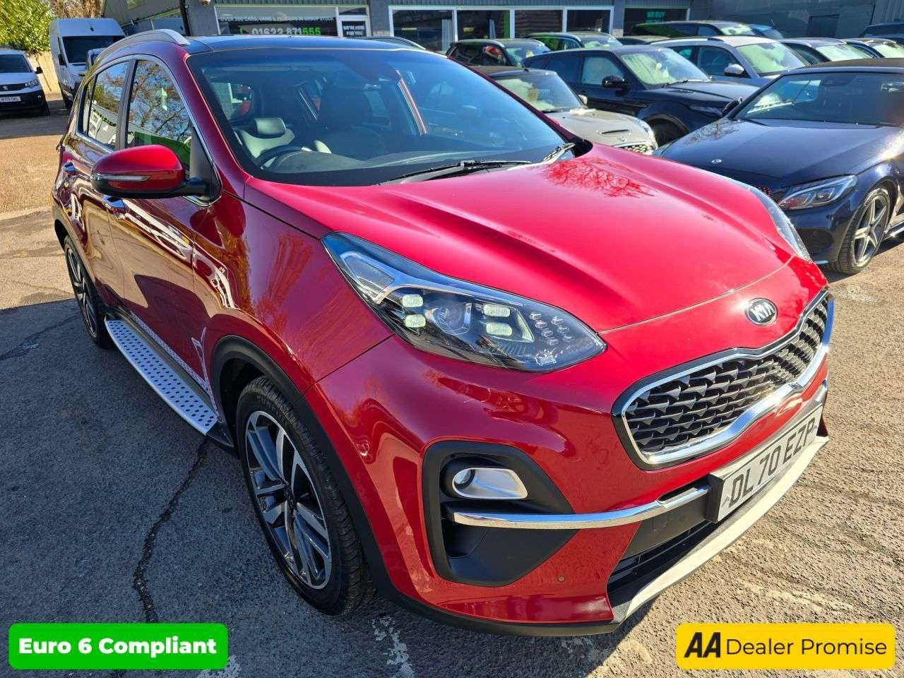 A 2021 KIA SPORTAGE 1.6 T-GDI 3 SUV Red, 37,000 miles, 2 owners, full service history, ULEZ Eur A 2021 KIA SPORTAGE 1.6 T-GDI 3 SUV Red, 37,000 miles, 2 owners, full service history, ULEZ Eur
