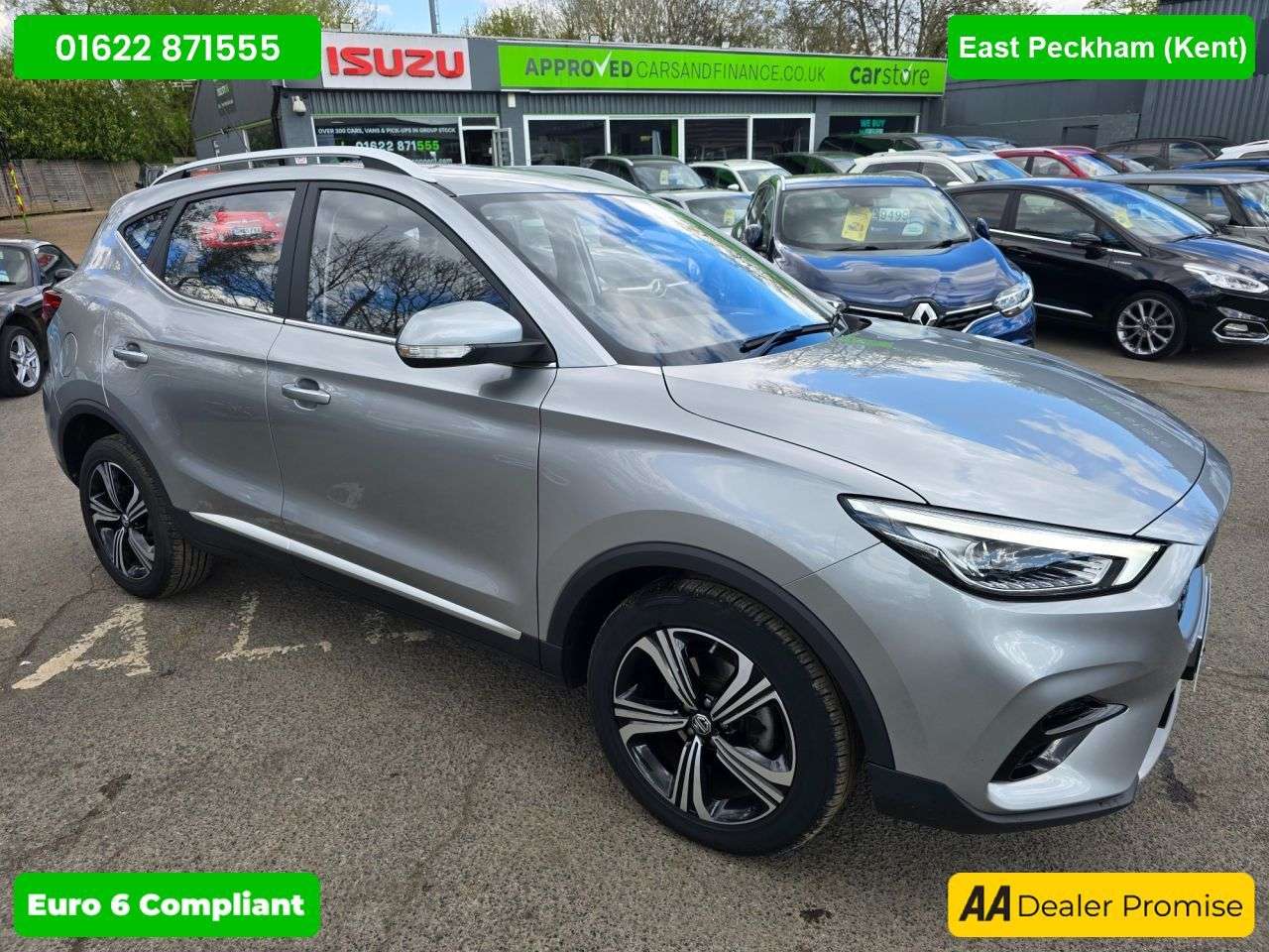 A 2023 MG MG ZS 1.5 VTi-Tech Excite SUV in Silver, 19,050 miles, 1 owner, full service hist A 2023 MG MG ZS 1.5 VTi-Tech Excite SUV in Silver, 19,050 miles, 1 owner, full service hist