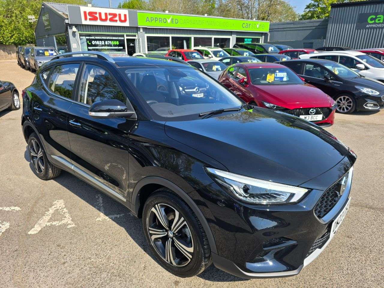 A 2023 MG MG ZS 1.5 VTi-Tech Excite SUV in Black, 12,811 miles, 1 owner, full service histo A 2023 MG MG ZS 1.5 VTi-Tech Excite SUV in Black, 12,811 miles, 1 owner, full service histo