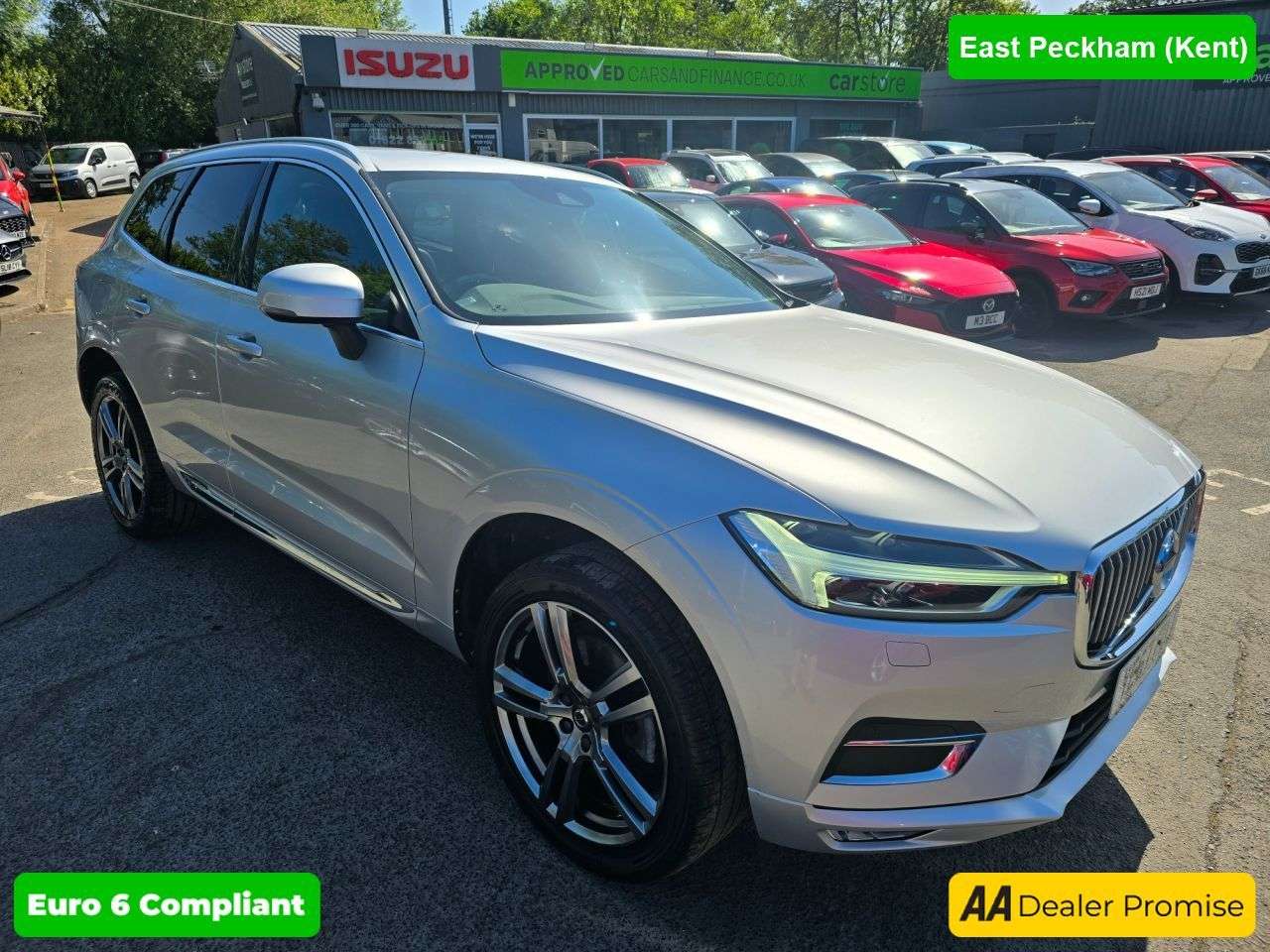 A 2018 VOLVO XC60 2.0 T5 Inscription SUV in silver with 81,500 miles, FSH, 2 owners, ULEZ com A 2018 VOLVO XC60 2.0 T5 Inscription SUV in silver with 81,500 miles, FSH, 2 owners, ULEZ com