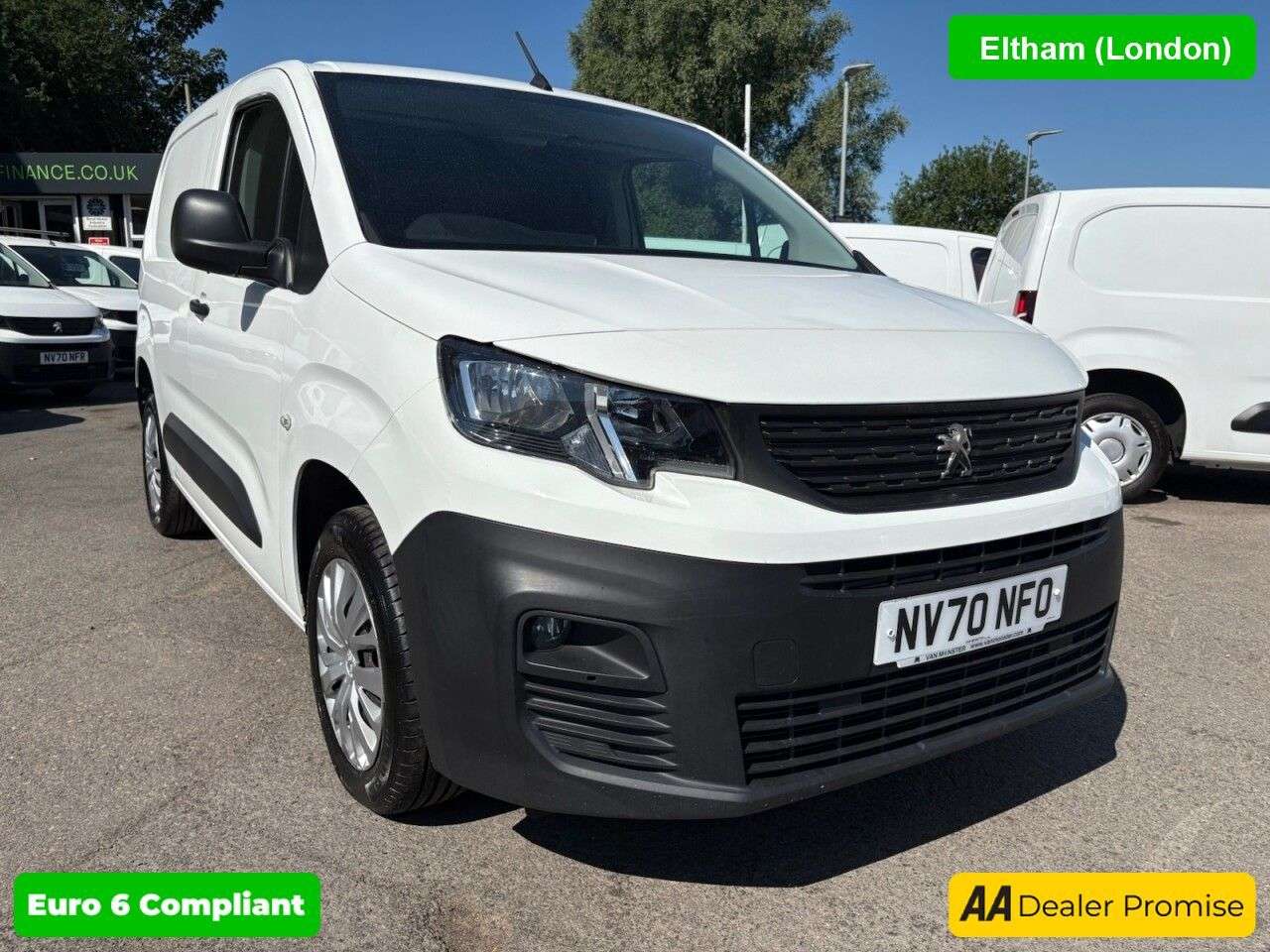 A 2021 PEUGEOT PARTNER 1.5 BlueHDi Professional, 55.150 miles, Euro 6 ULEZ, Full Service History, A 2021 PEUGEOT PARTNER 1.5 BlueHDi Professional, 55.150 miles, Euro 6 ULEZ, Full Service History,