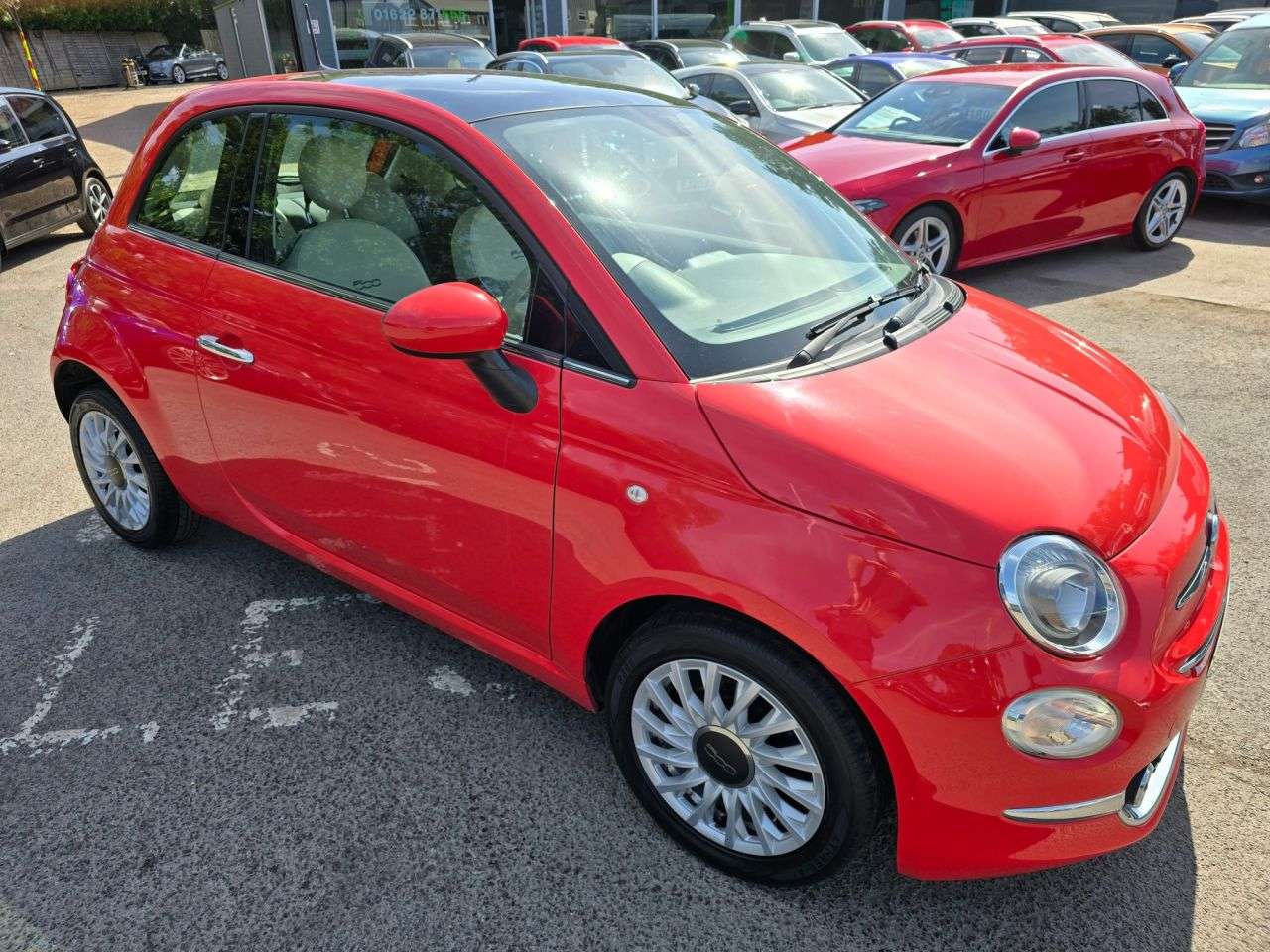 A 2017 FIAT 500 1.2 Lounge Hatchback in pink, 50,000 miles, 1 owner, ULEZ compliant Euro 6 A 2017 FIAT 500 1.2 Lounge Hatchback in pink, 50,000 miles, 1 owner, ULEZ compliant Euro 6