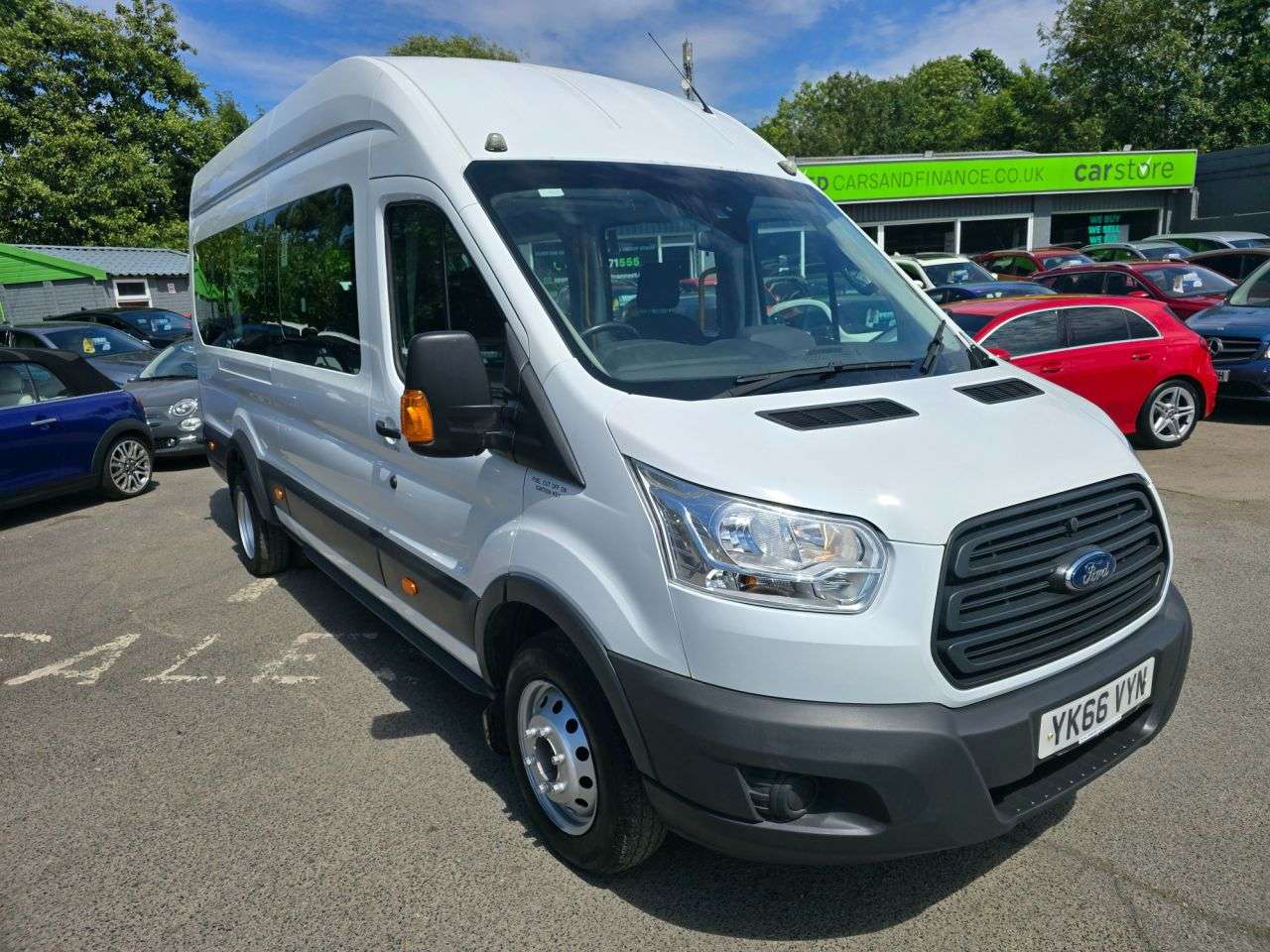 A 2016 FORD TRANSIT 2.2 TDCi Trend Minibus, 72.955 miles,Euro 6 ULEZ, 18 seats, 6-speed manual, A 2016 FORD TRANSIT 2.2 TDCi Trend Minibus, 72.955 miles,Euro 6 ULEZ, 18 seats, 6-speed manual,