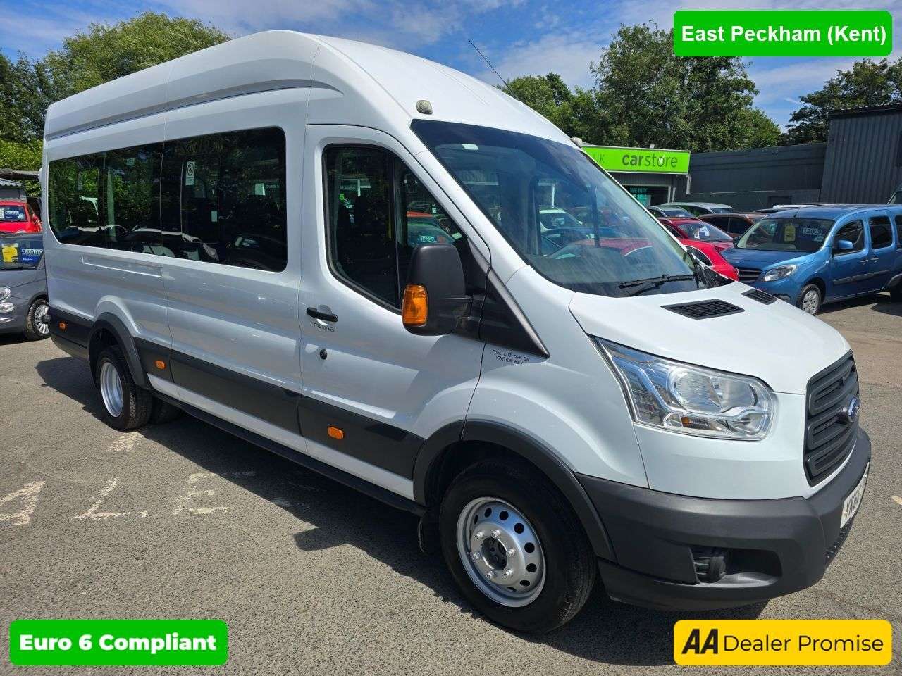 A 2016 FORD TRANSIT 2.2 TDCi Trend Minibus, 72.955 miles,Euro 6 ULEZ, 18 seats, 6-speed manual, A 2016 FORD TRANSIT 2.2 TDCi Trend Minibus, 72.955 miles,Euro 6 ULEZ, 18 seats, 6-speed manual,