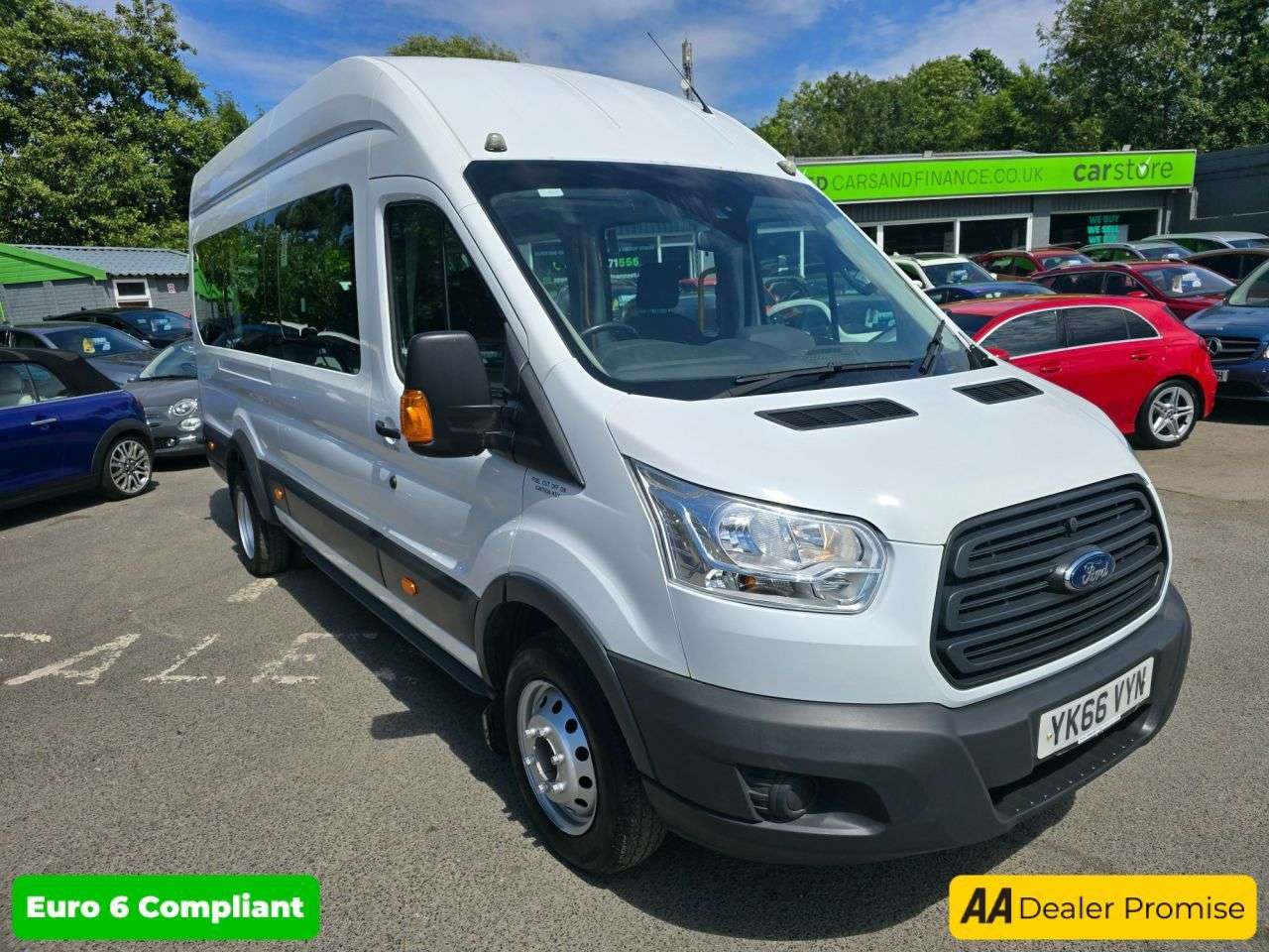 A 2016 FORD TRANSIT 2.2 TDCi Trend Minibus, 72.955 miles,Euro 6 ULEZ, 18 seats, 6-speed manual, A 2016 FORD TRANSIT 2.2 TDCi Trend Minibus, 72.955 miles,Euro 6 ULEZ, 18 seats, 6-speed manual,