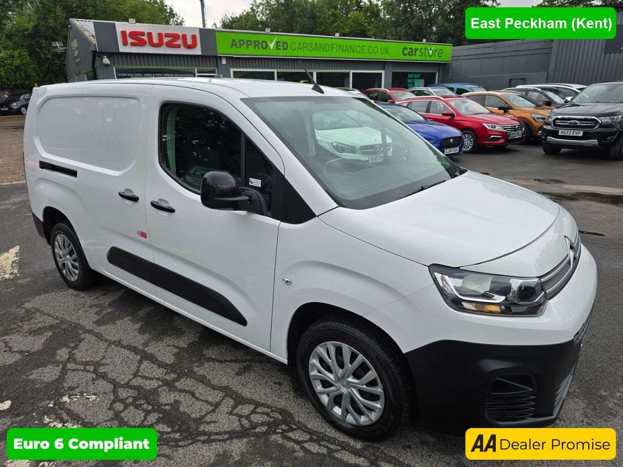 A 2021 CITROEN BERLINGO 1.5 BlueHDi 950 XL Pro Panel Van in white, 68,800 miles, 1 owner, ULEZ Euro A 2021 CITROEN BERLINGO 1.5 BlueHDi 950 XL Pro Panel Van in white, 68,800 miles, 1 owner, ULEZ Euro