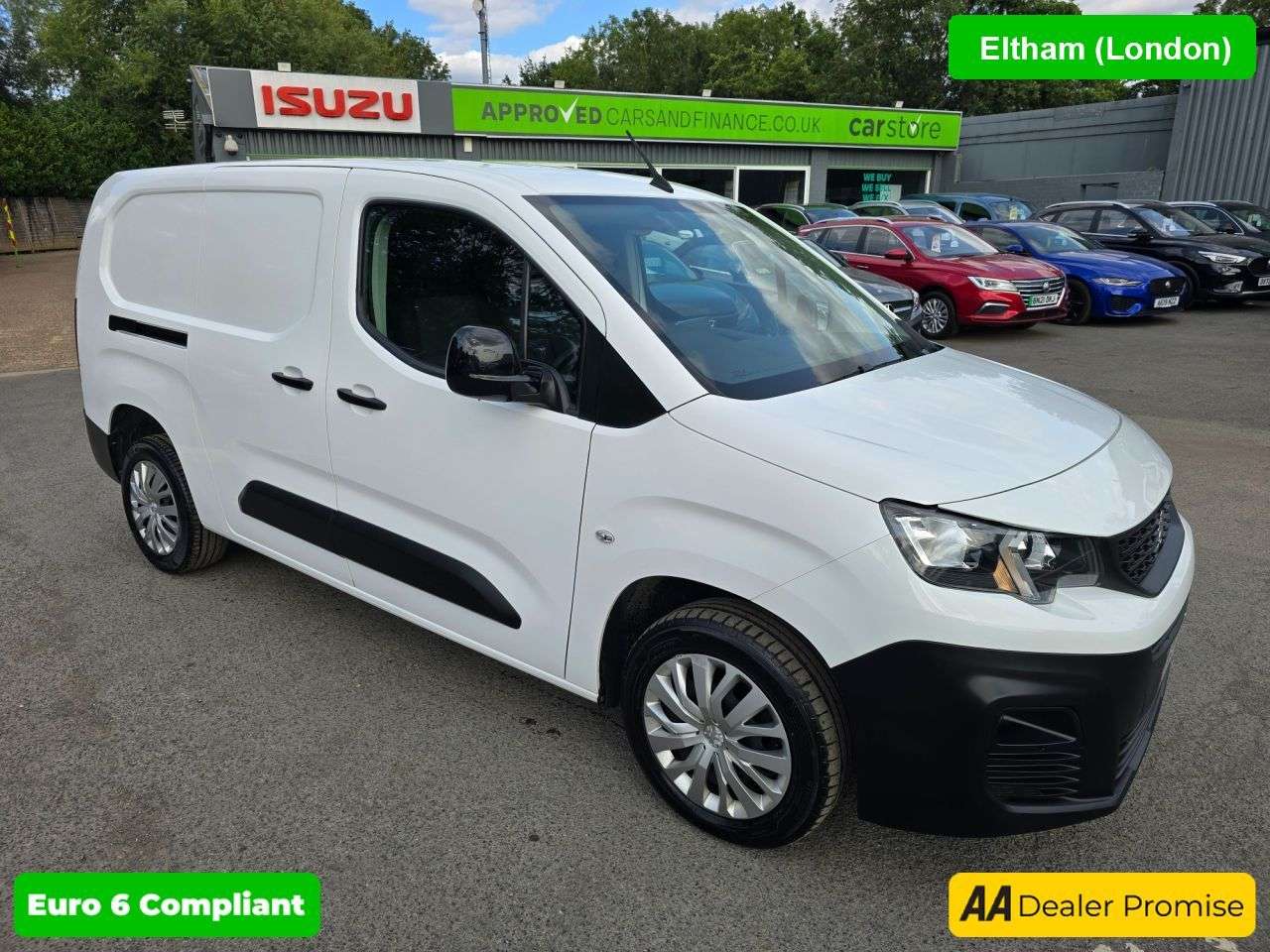 A 2021 PEUGEOT PARTNER 1.5 BlueHDi LWB Panel Van 70.200 miles, 5 Speed Manual, Air Con, Bluetooth, A 2021 PEUGEOT PARTNER 1.5 BlueHDi LWB Panel Van 70.200 miles, 5 Speed Manual, Air Con, Bluetooth,