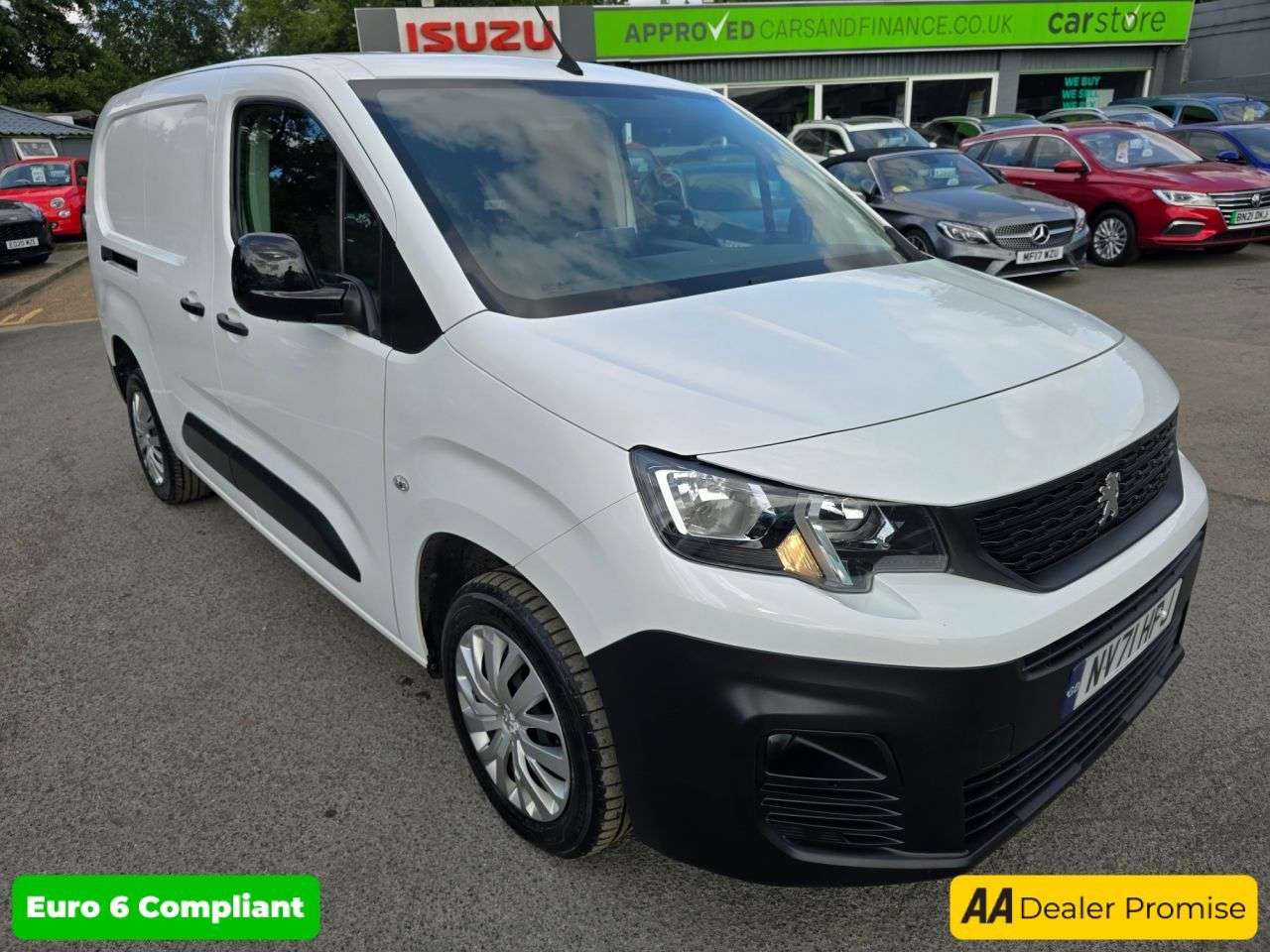 A 2021 PEUGEOT PARTNER 1.5 BlueHDi LWB Panel Van 70.200 miles, 5 Speed Manual, Air Con, Bluetooth, A 2021 PEUGEOT PARTNER 1.5 BlueHDi LWB Panel Van 70.200 miles, 5 Speed Manual, Air Con, Bluetooth,