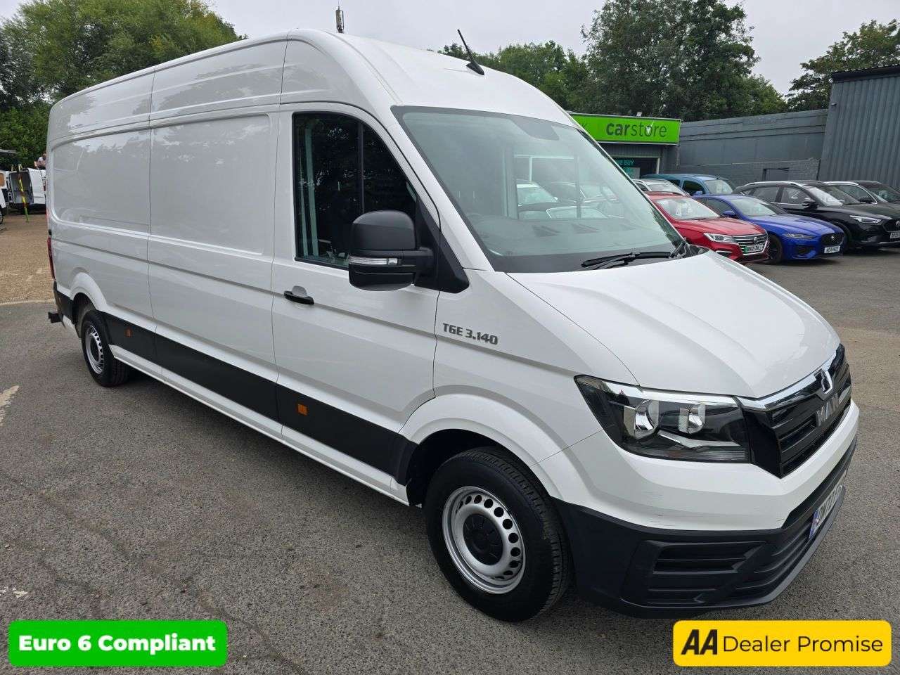 A 2022 MAN TGE 2.0 LION XS LWB High Roof Panel Van, 41,000 miles, 6 Speed Manual, Bluetoot A 2022 MAN TGE 2.0 LION XS LWB High Roof Panel Van, 41,000 miles, 6 Speed Manual, Bluetoot