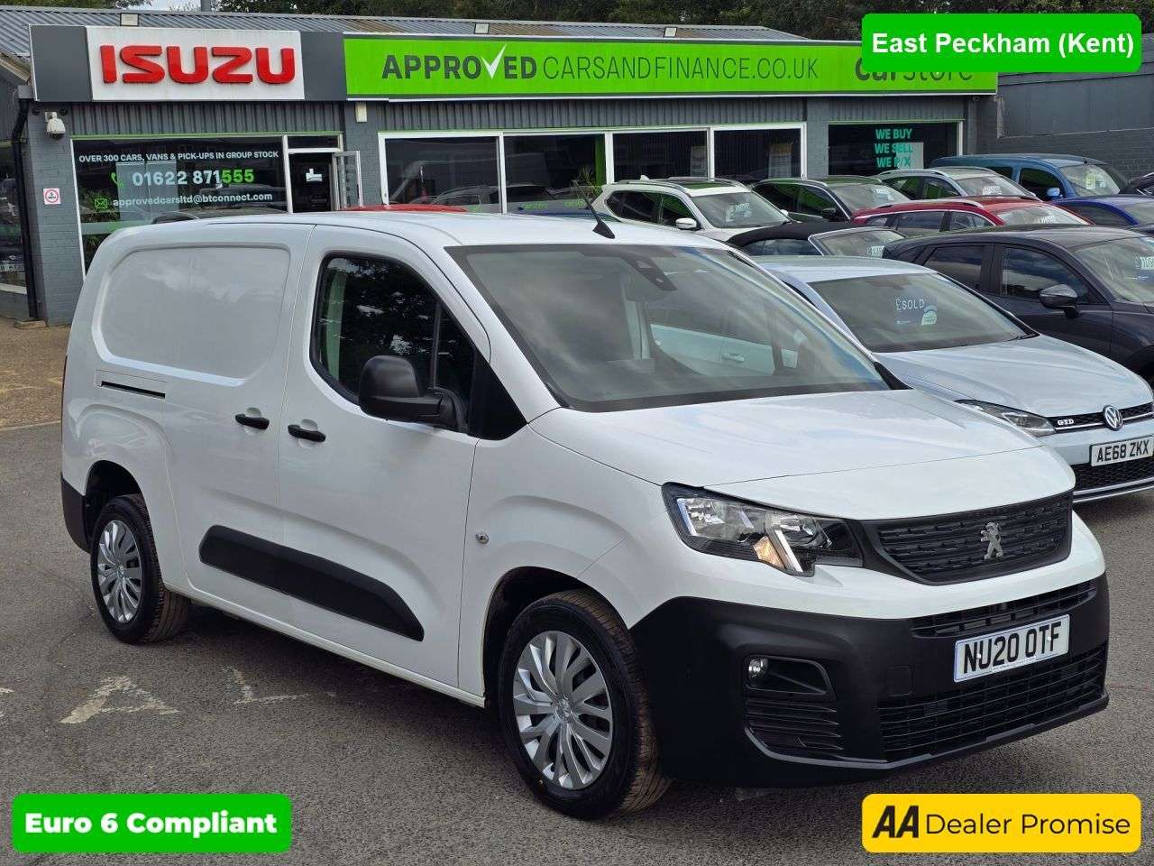 A 2020 PEUGEOT PARTNER 1.5 BlueHDi Professional Premium LWB, 41,385 miles, 1 owner, Euro 6 ULEZ va A 2020 PEUGEOT PARTNER 1.5 BlueHDi Professional Premium LWB, 41,385 miles, 1 owner, Euro 6 ULEZ va