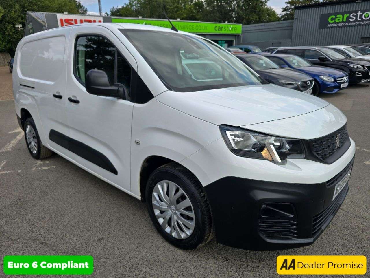 A 2020 PEUGEOT PARTNER 1.5 BlueHDi Professional Premium LWB, 41,385 miles, 1 owner, Euro 6 ULEZ va A 2020 PEUGEOT PARTNER 1.5 BlueHDi Professional Premium LWB, 41,385 miles, 1 owner, Euro 6 ULEZ va