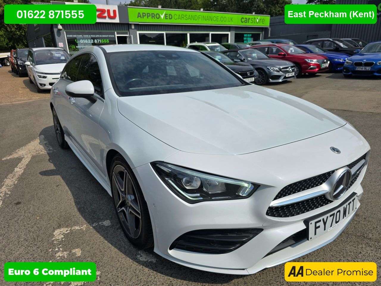 A 2020 MERCEDES-BENZ CLA CLA200 AMG Line (Premium) Shooting Brake, 79,000 miles, Euro 6 ULEZ, Automa A 2020 MERCEDES-BENZ CLA CLA200 AMG Line (Premium) Shooting Brake, 79,000 miles, Euro 6 ULEZ, Automa